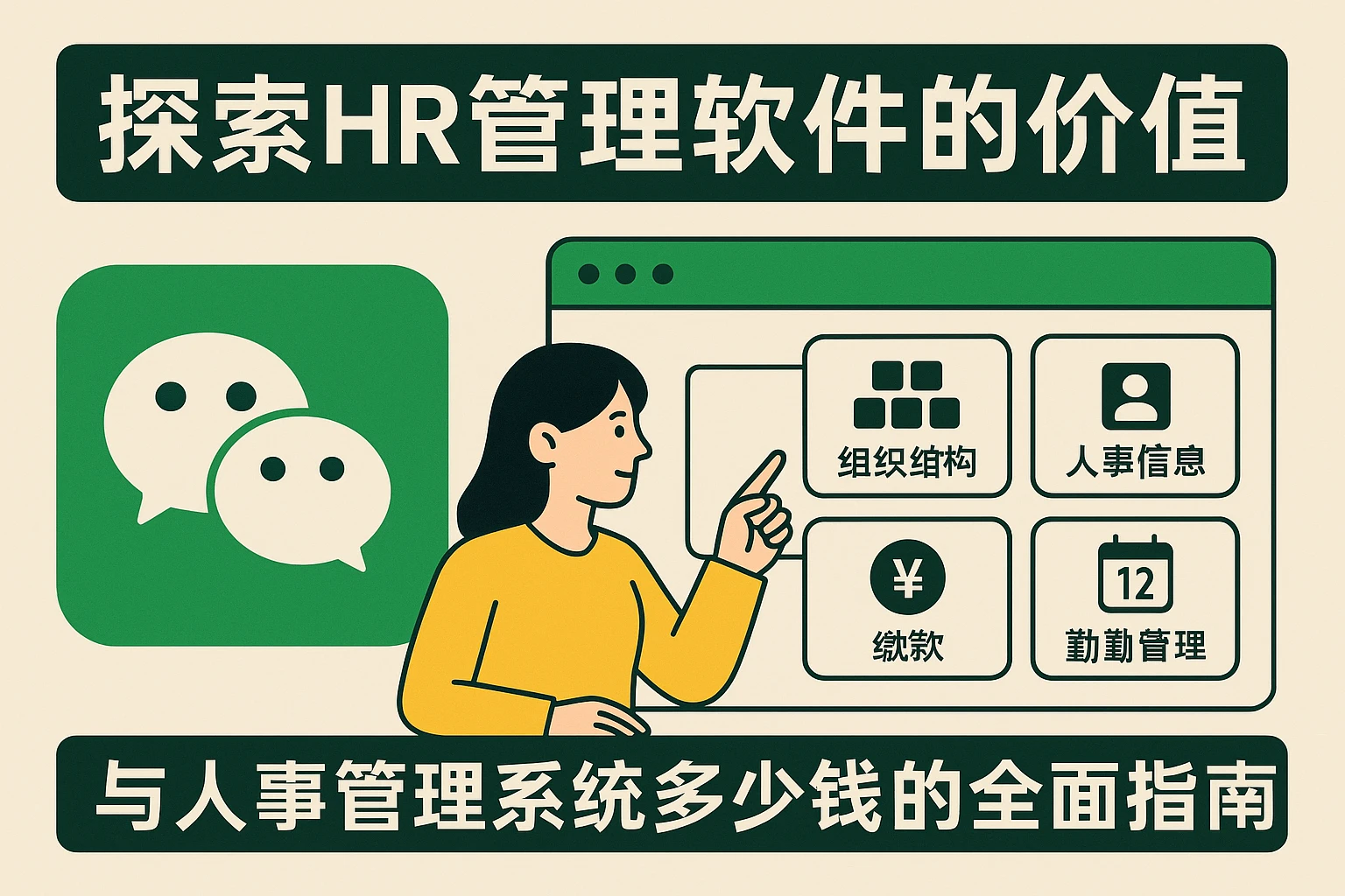 探索HR管理软件的价值：微信人事系统功能解析与人事管理系统多少钱的全面指南