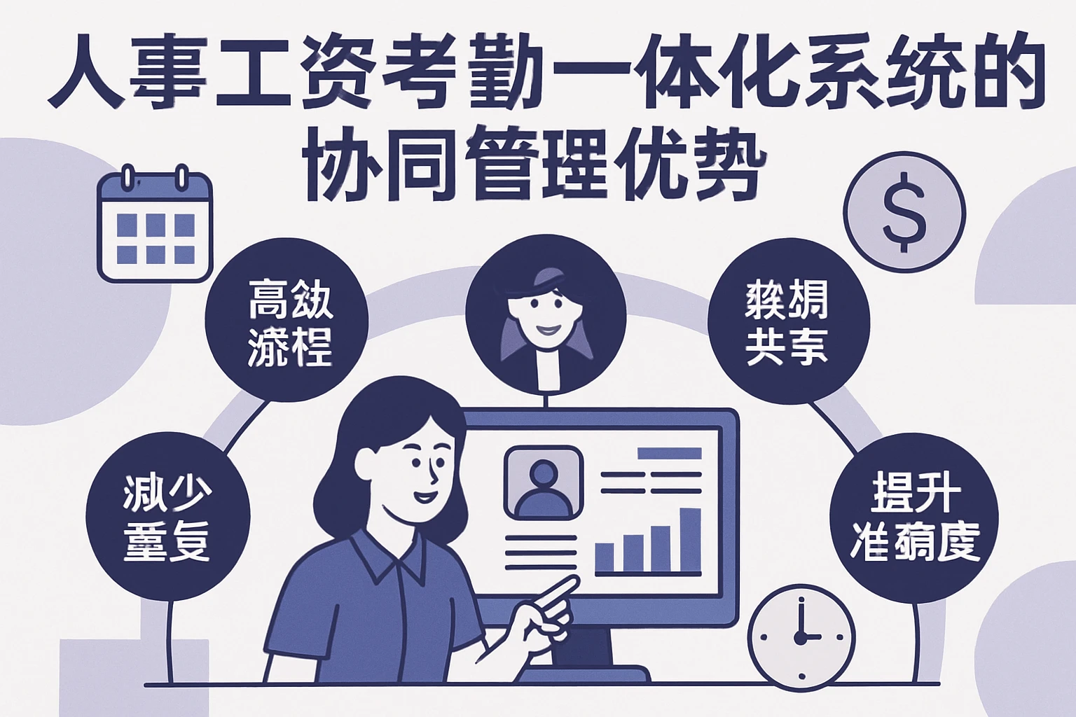 人事工资考勤一体化系统的协同管理优势