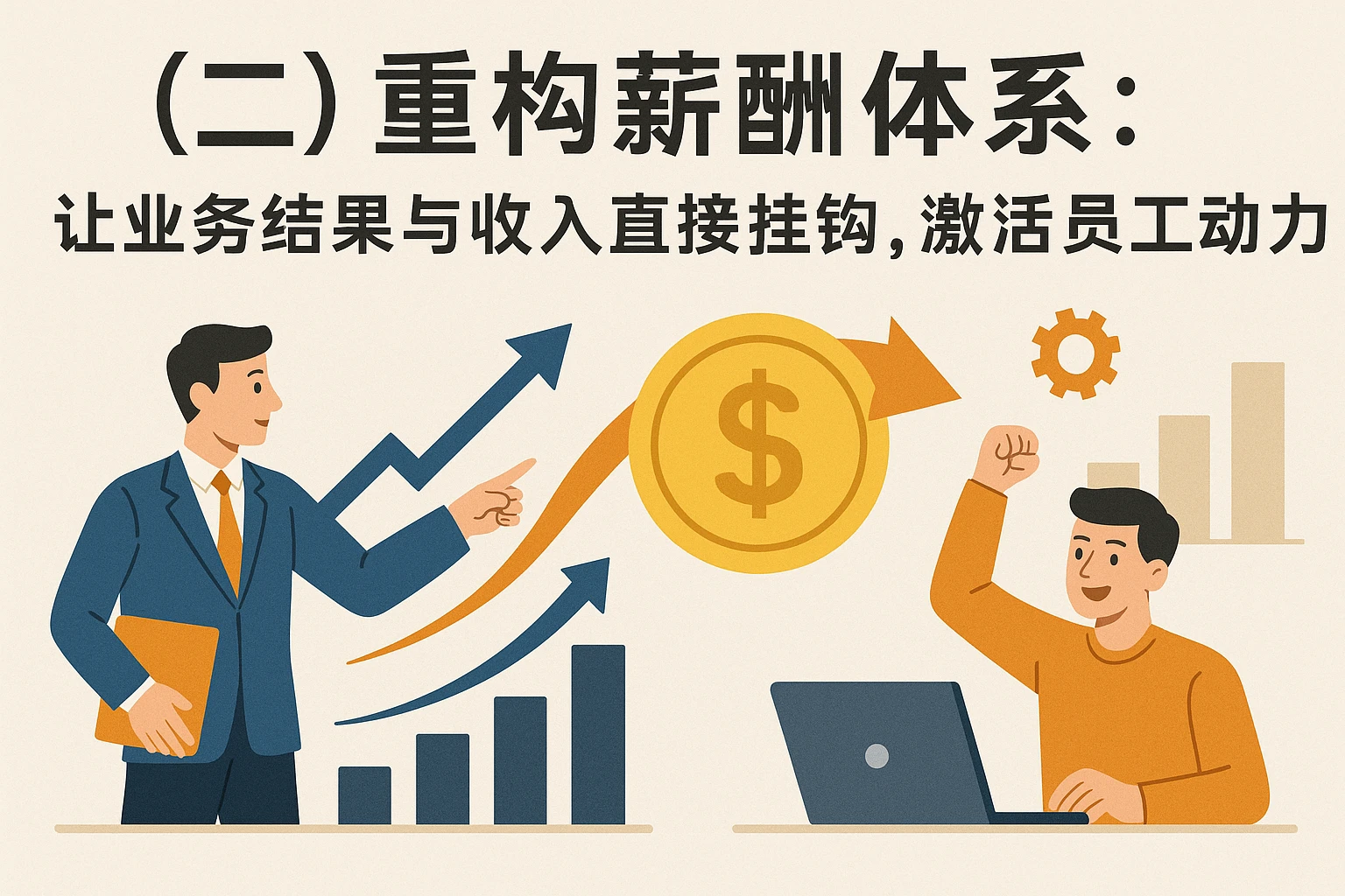 （二）重构薪酬体系：让业务结果与收入直接挂钩，激活员工动力