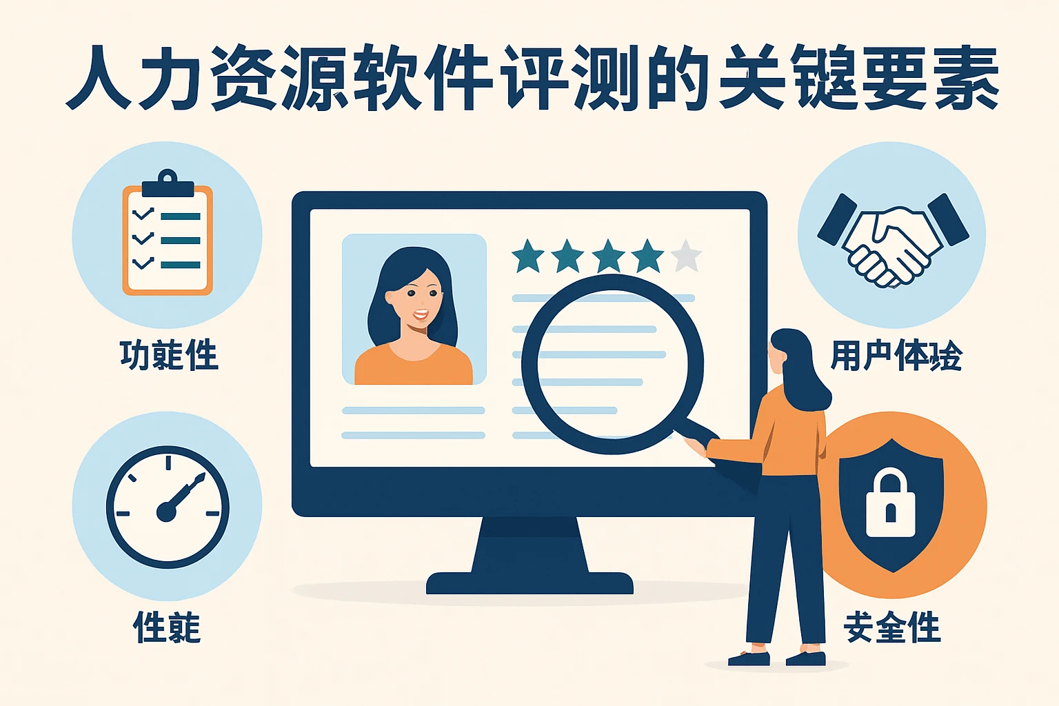 人力资源软件评测的关键要素