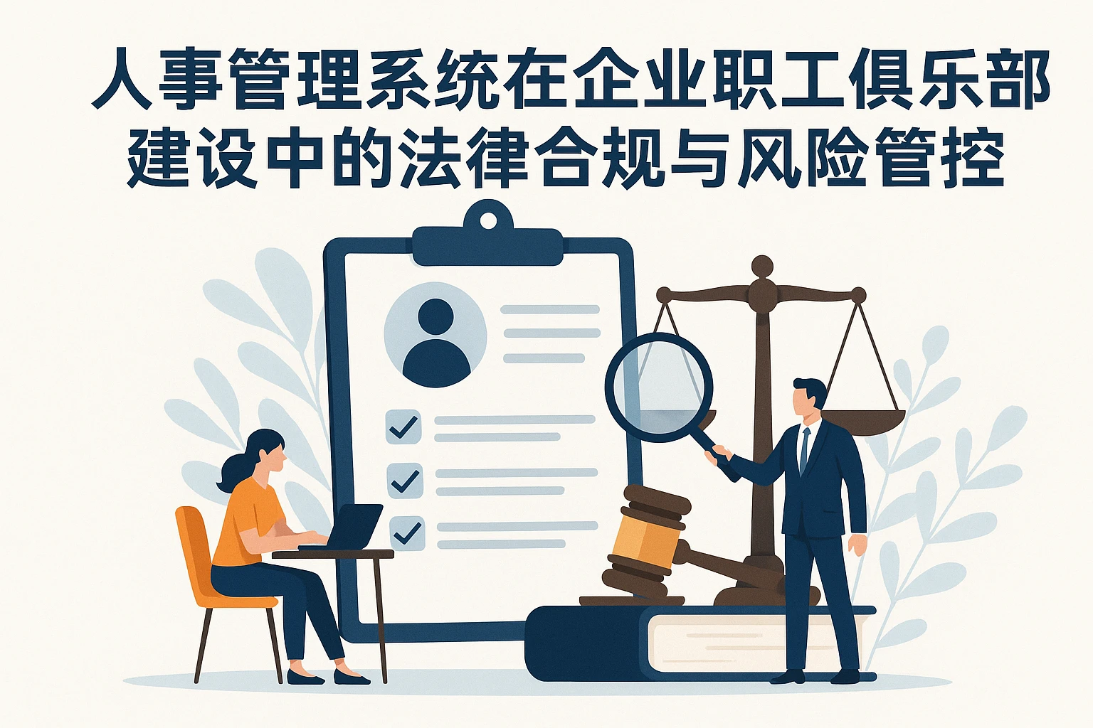 人事管理系统在企业职工俱乐部建设中的法律合规与风险管控