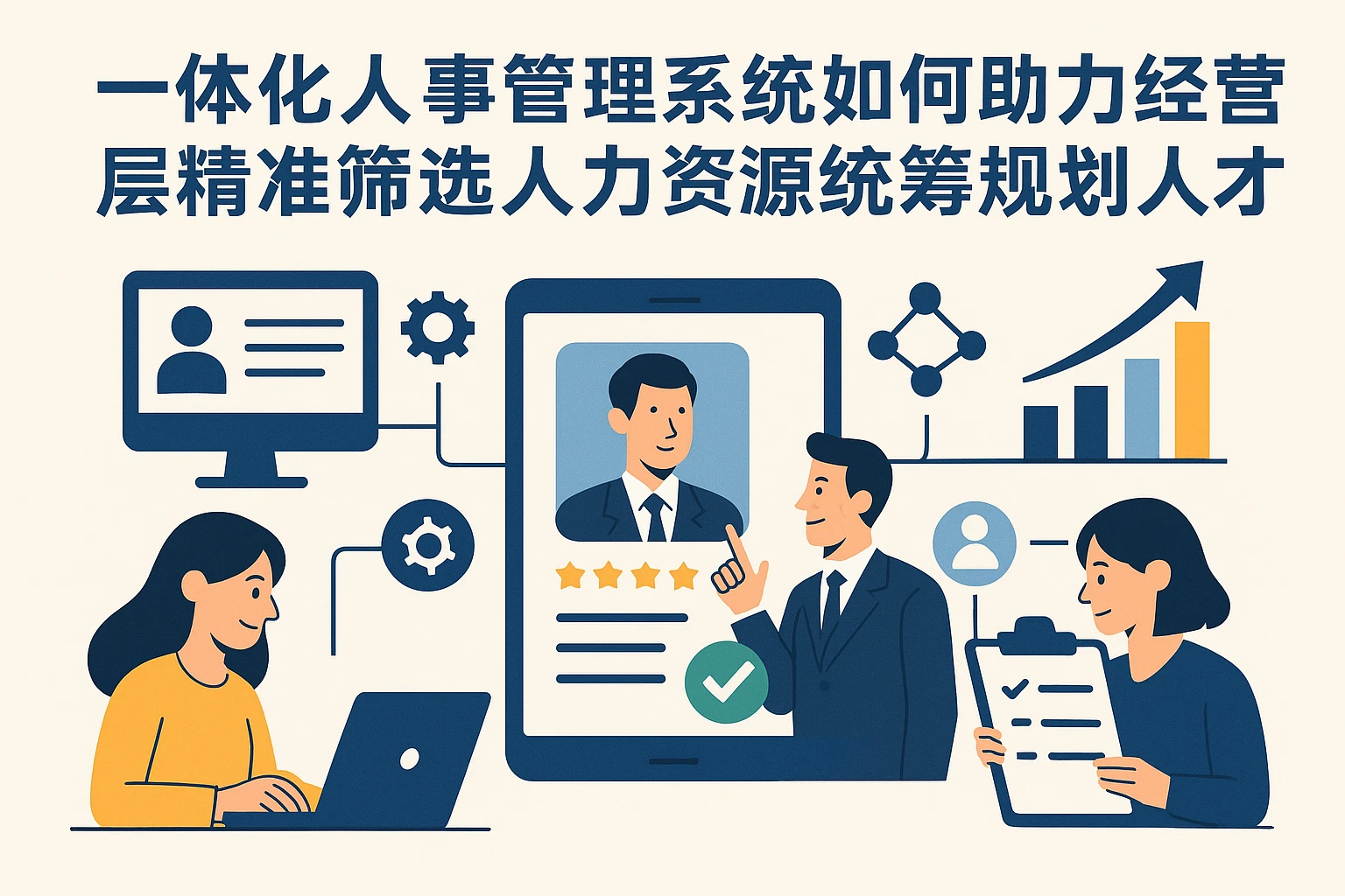 一体化人事管理系统如何助力经营层精准筛选人力资源统筹规划人才？