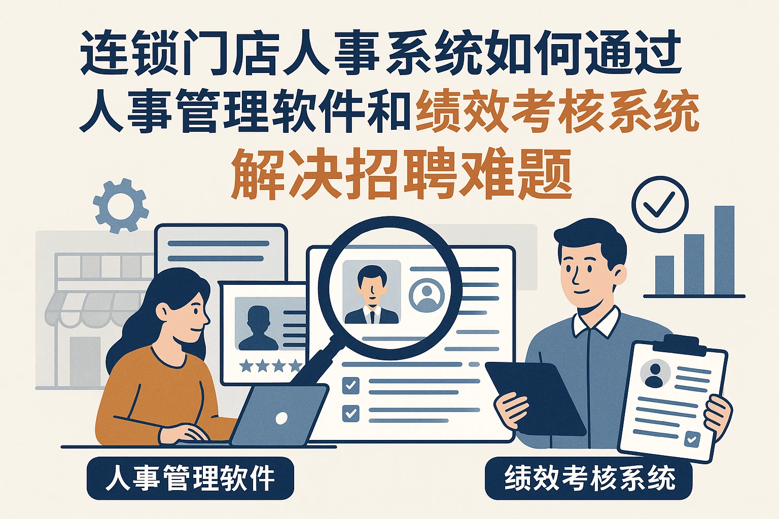 连锁门店人事系统如何通过人事管理软件和绩效考核系统解决招聘难题