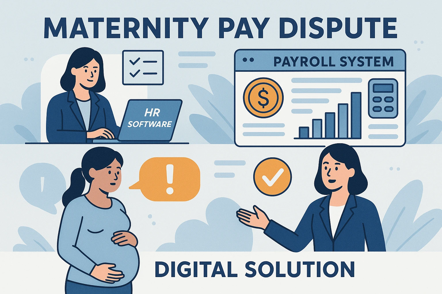 人事管理软件与工资管理系统：解决产假薪酬争议的数字化方案