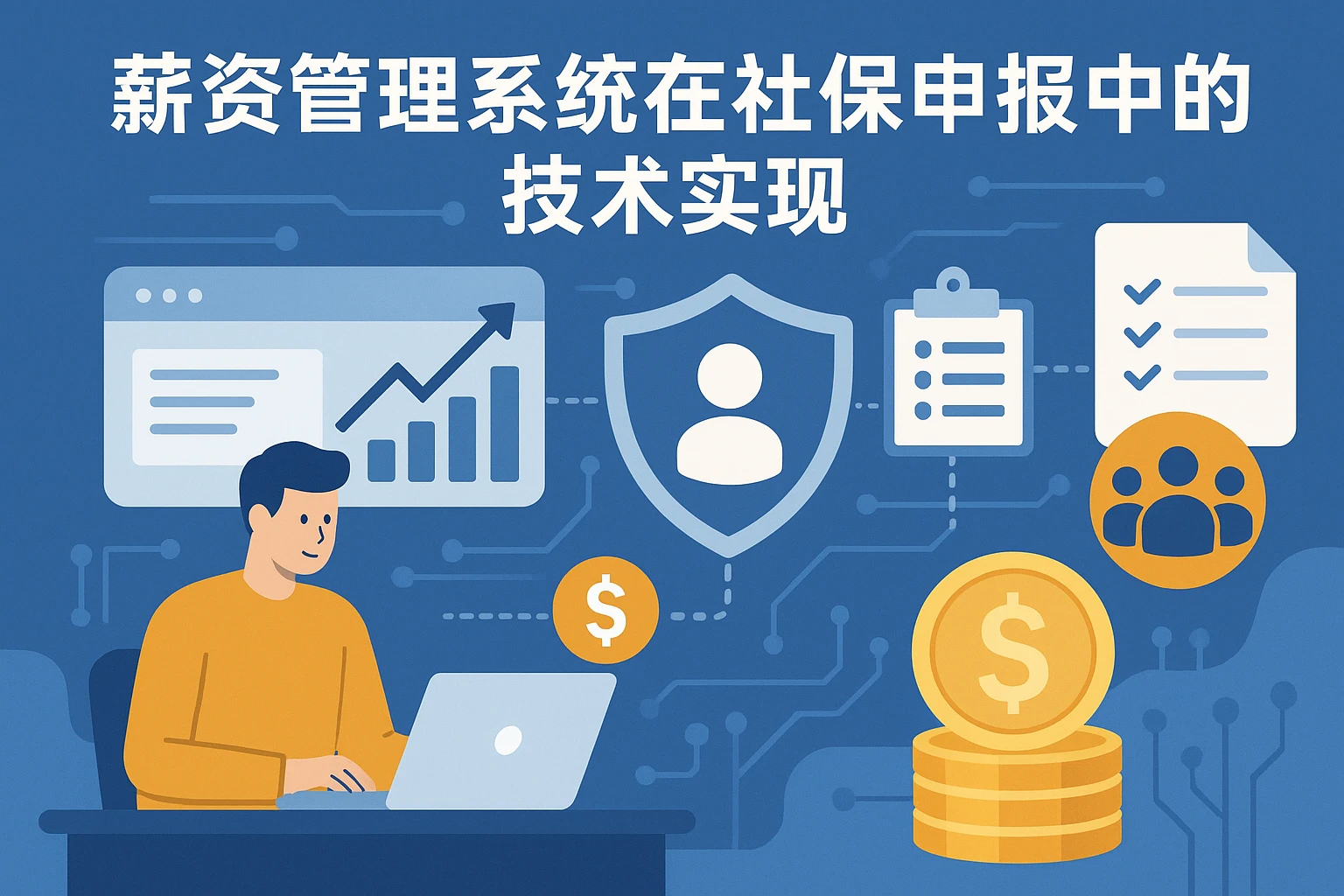 薪资管理系统在社保申报中的技术实现