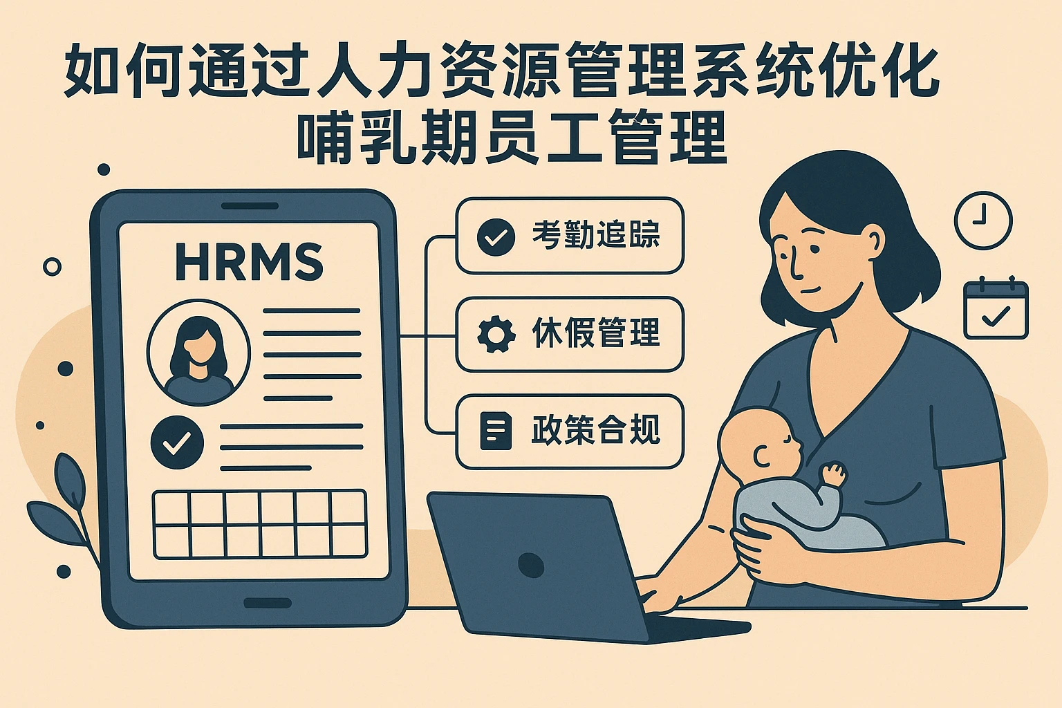 如何通过人力资源管理系统优化哺乳期员工管理