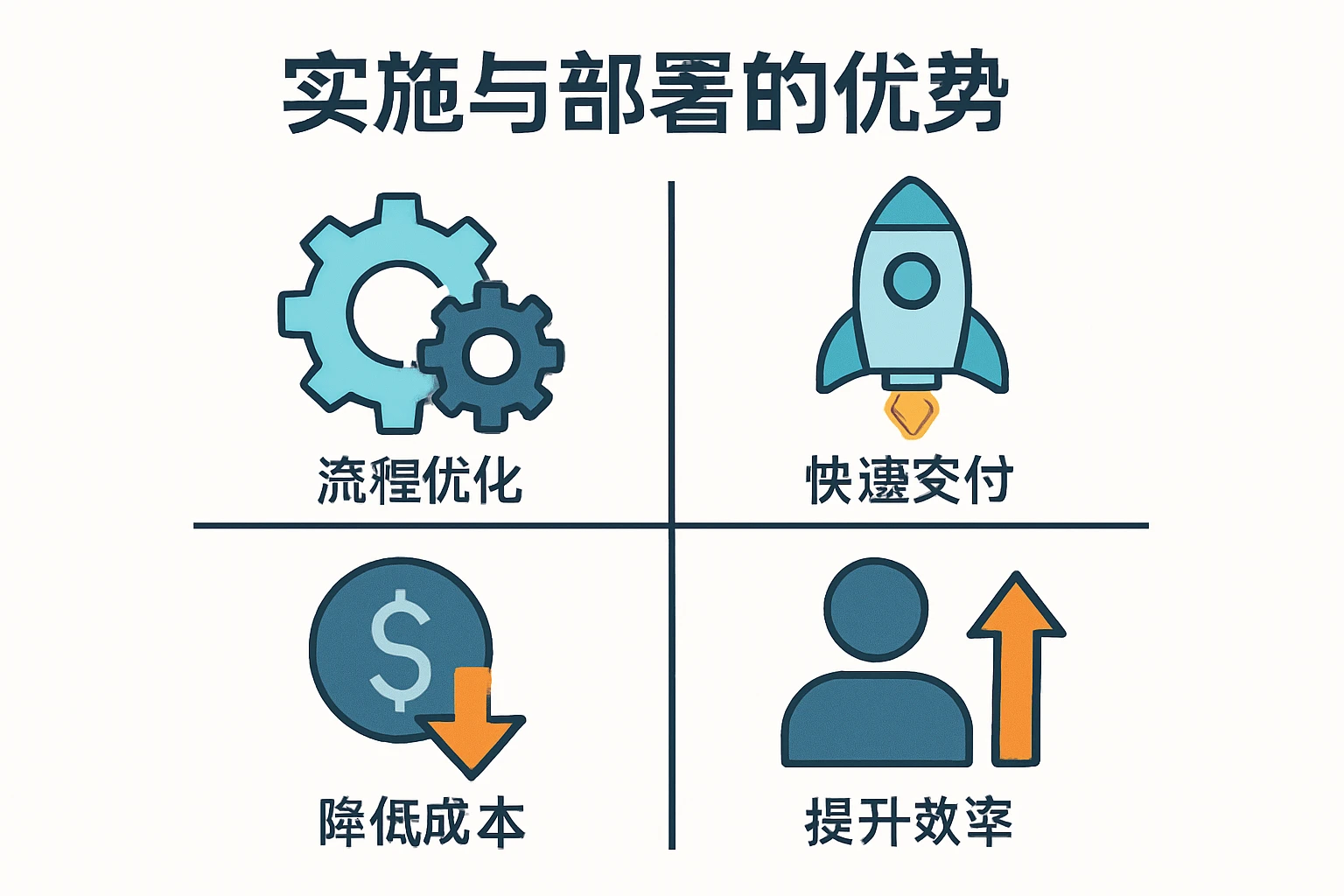 实施与部署的优势
