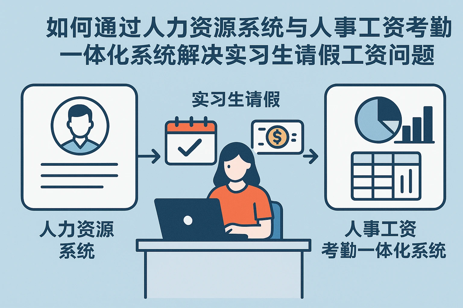 如何通过人力资源系统与人事工资考勤一体化系统解决实习生请假工资问题
