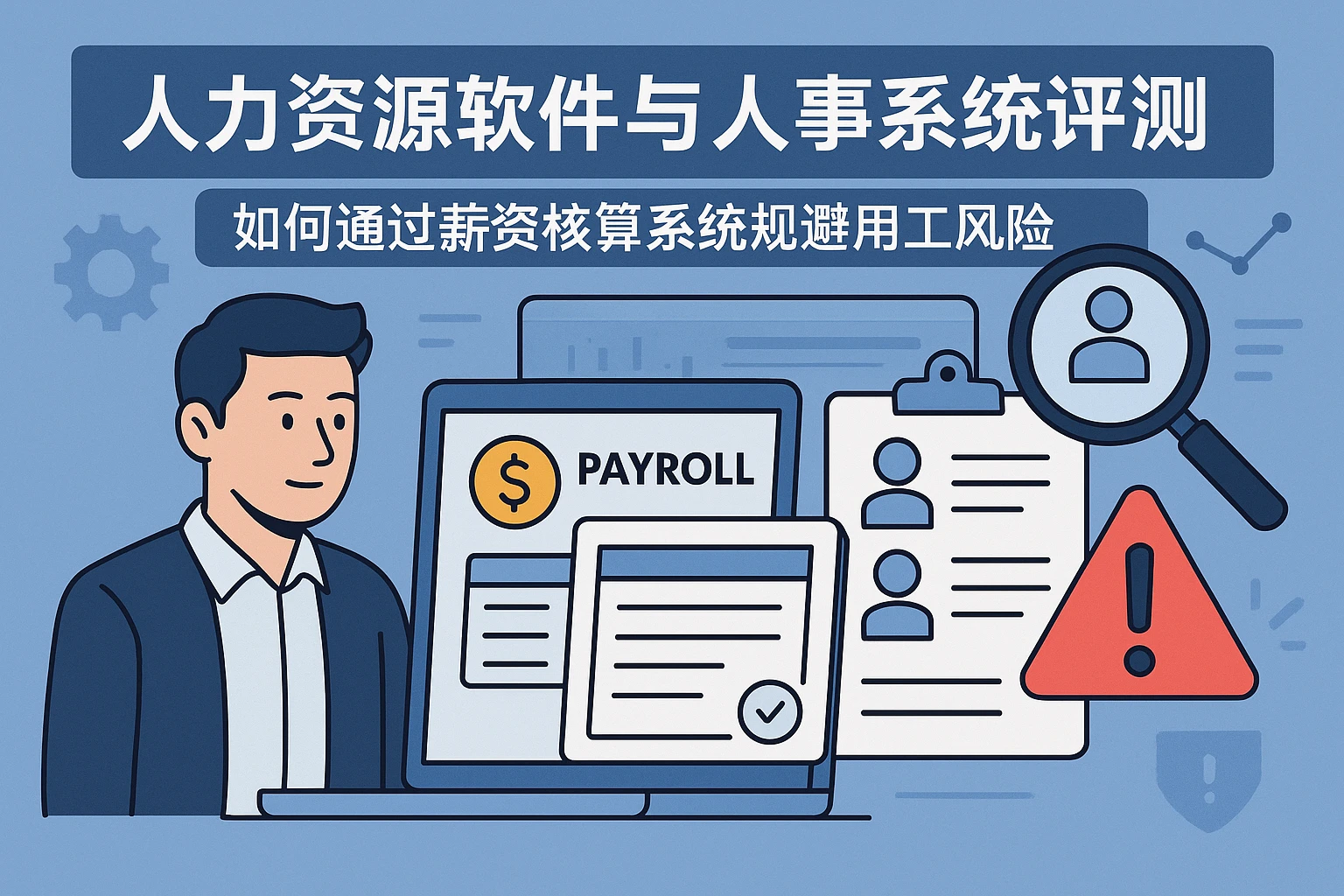 人力资源软件与人事系统评测:如何通过薪资核算系统规避用工风险