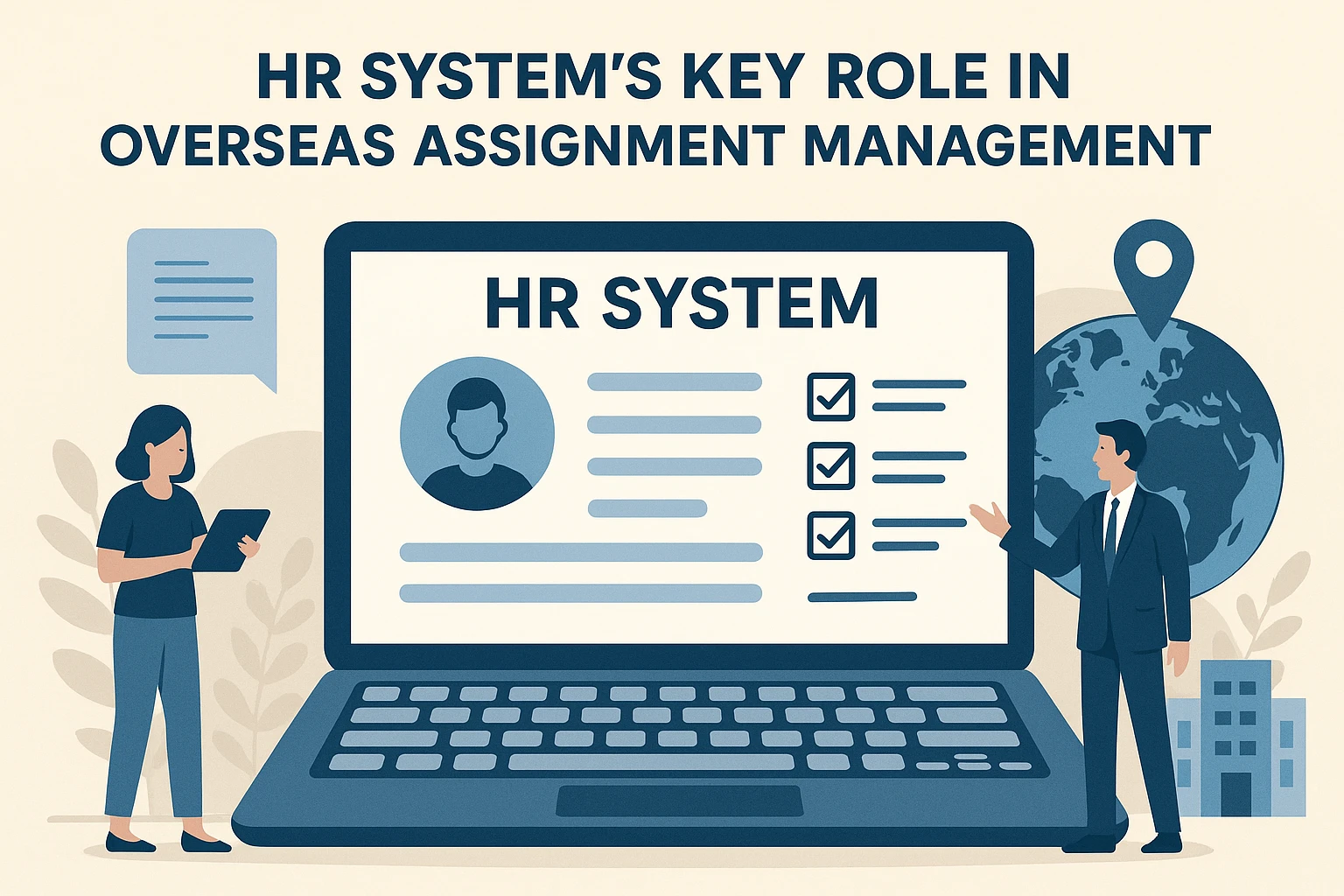 HR系统在海外派遣管理中的关键作用