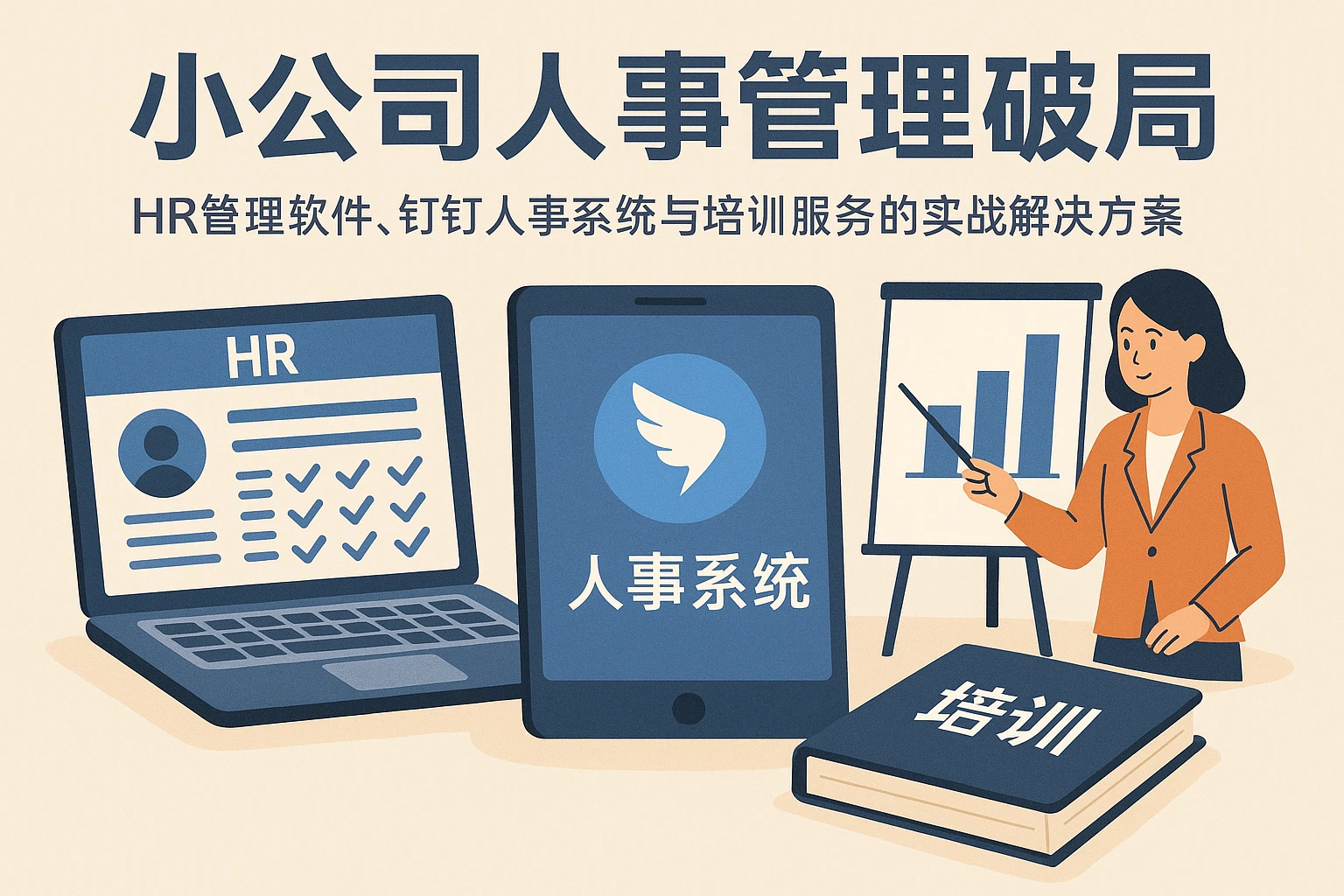 小公司人事管理破局:HR管理软件、钉钉人事系统与培训服务的实战解决方案