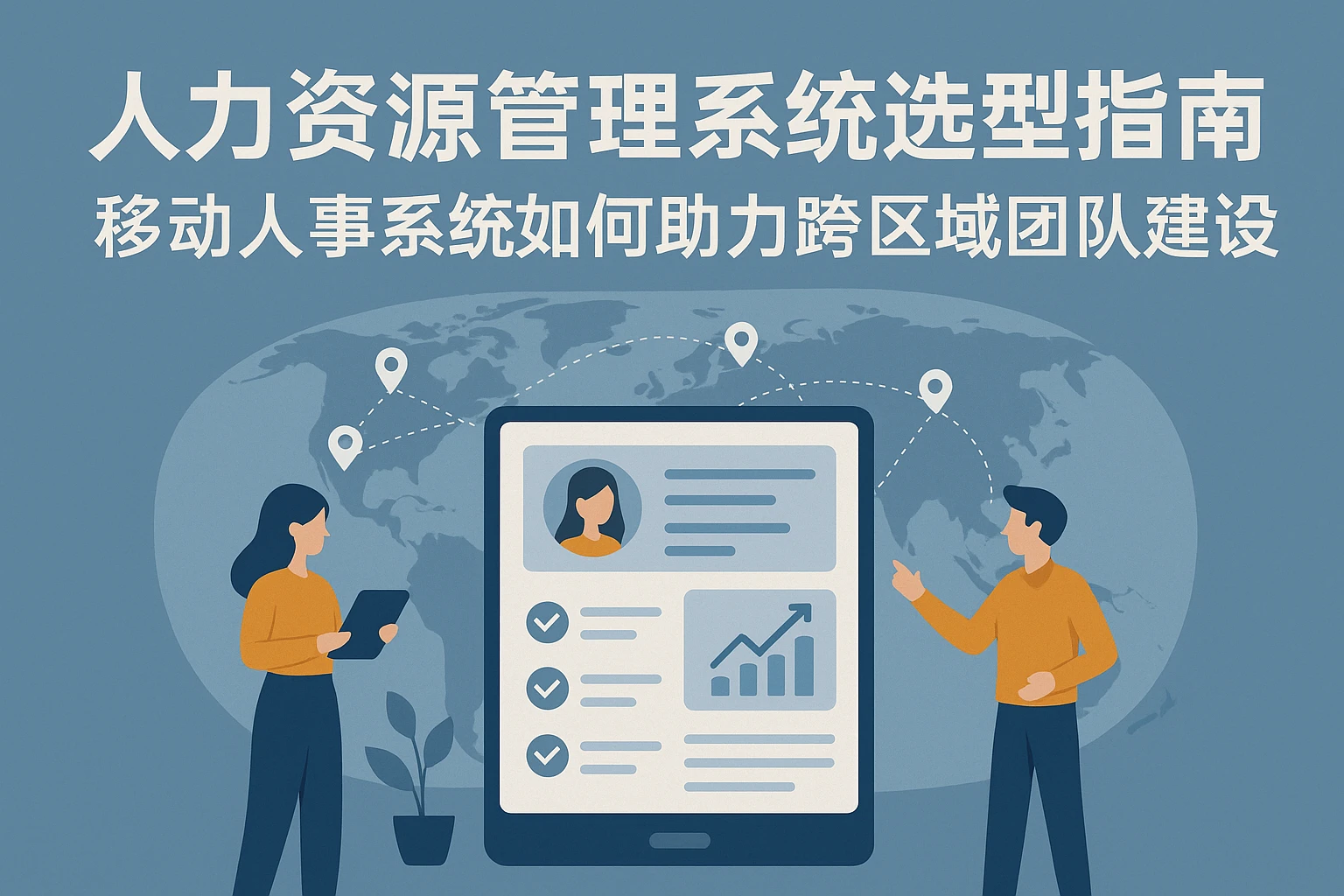 人力资源管理系统选型指南:移动人事系统如何助力跨区域团队建设