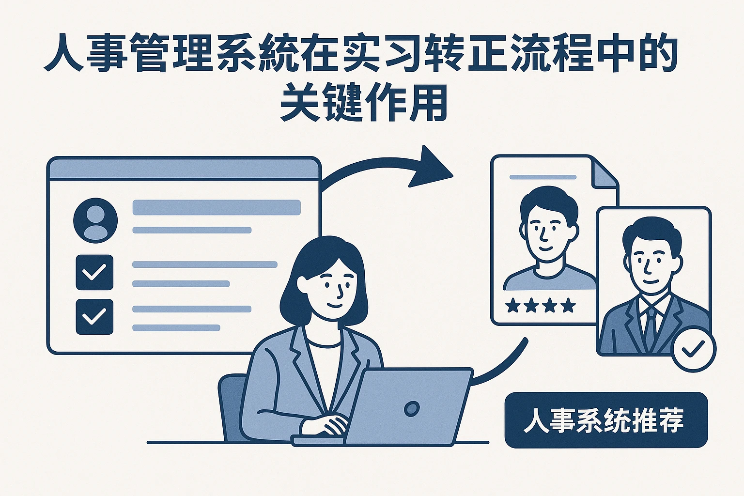 人事管理系统在实习转正流程中的关键作用与人事系统推荐