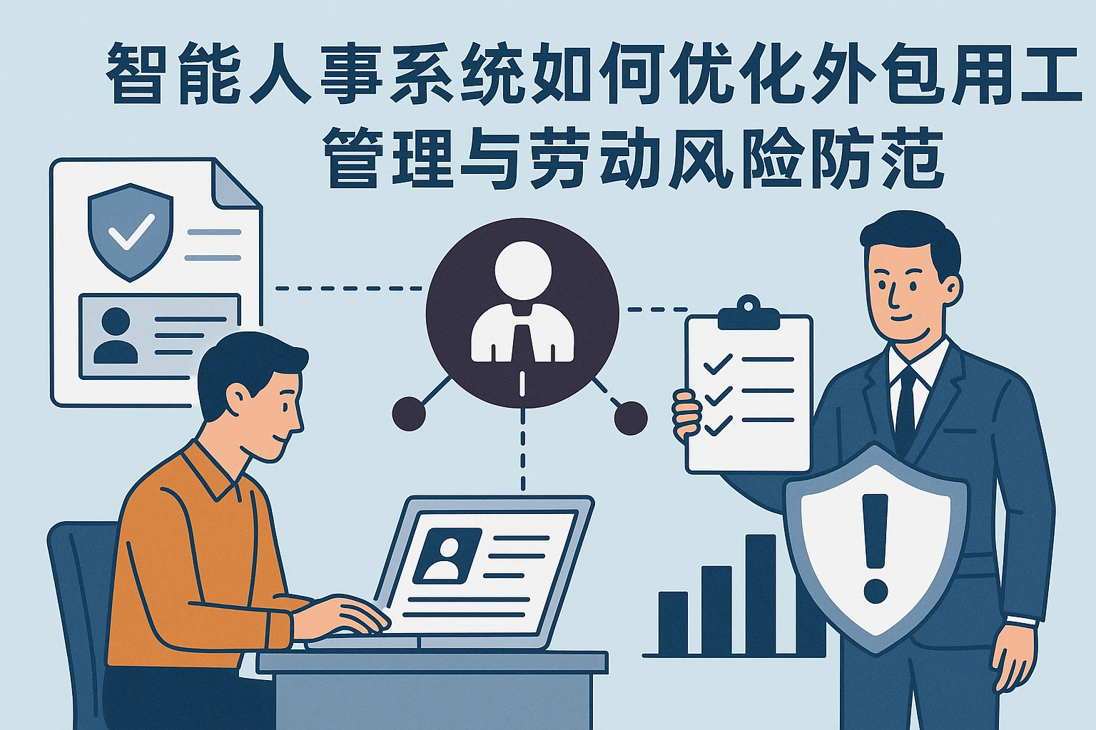 智能人事系统如何优化外包用工管理与劳动风险防范