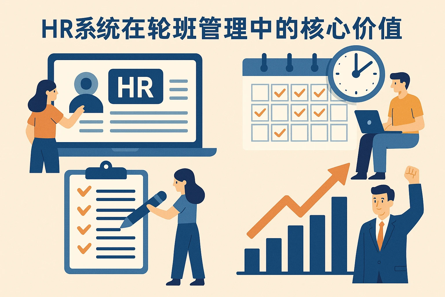 HR系统在轮班管理中的核心价值