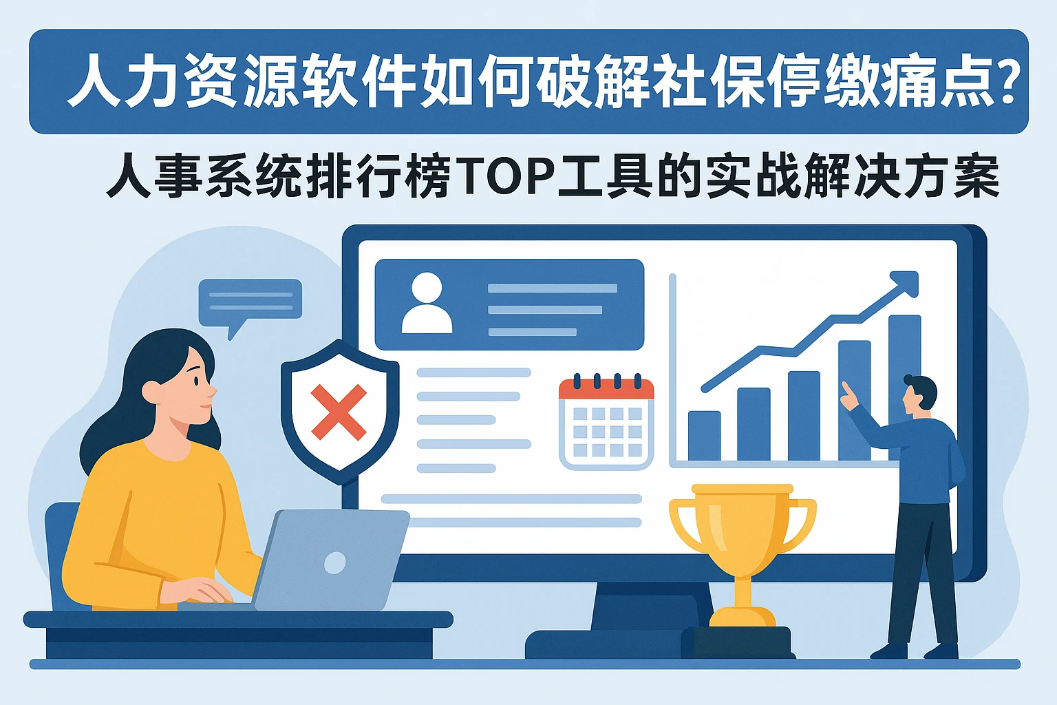 人力资源软件如何破解社保停缴痛点?人事系统排行榜TOP工具的实战解决方案