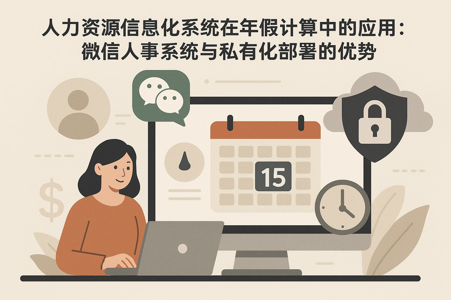 人力资源信息化系统在年假计算中的应用:微信人事系统与私有化部署的优势