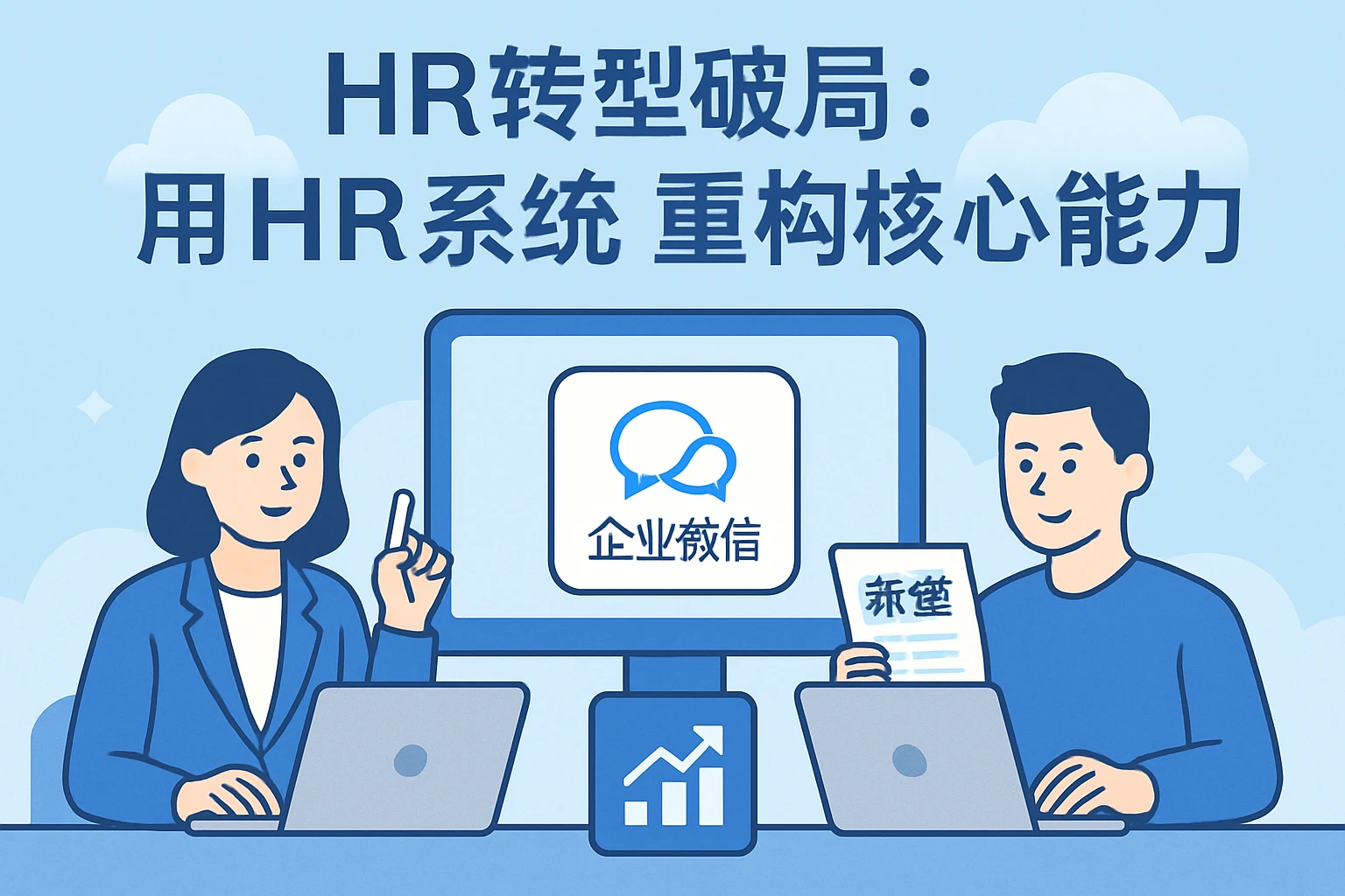 HR转型破局:用HR系统(企业微信+薪资管理)重构核心能力
