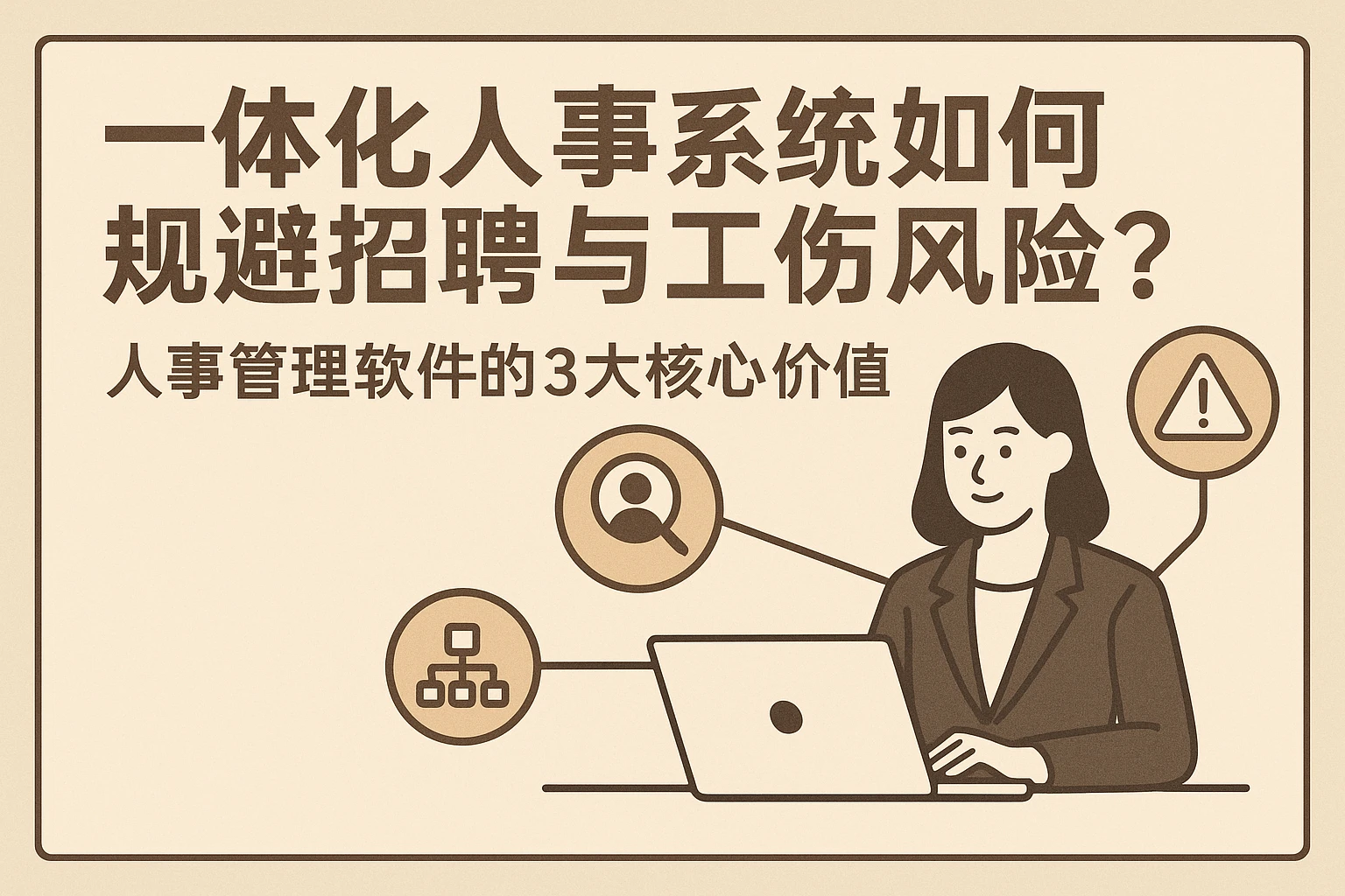 一体化人事系统如何规避招聘与工伤风险？人事管理软件的3大核心价值