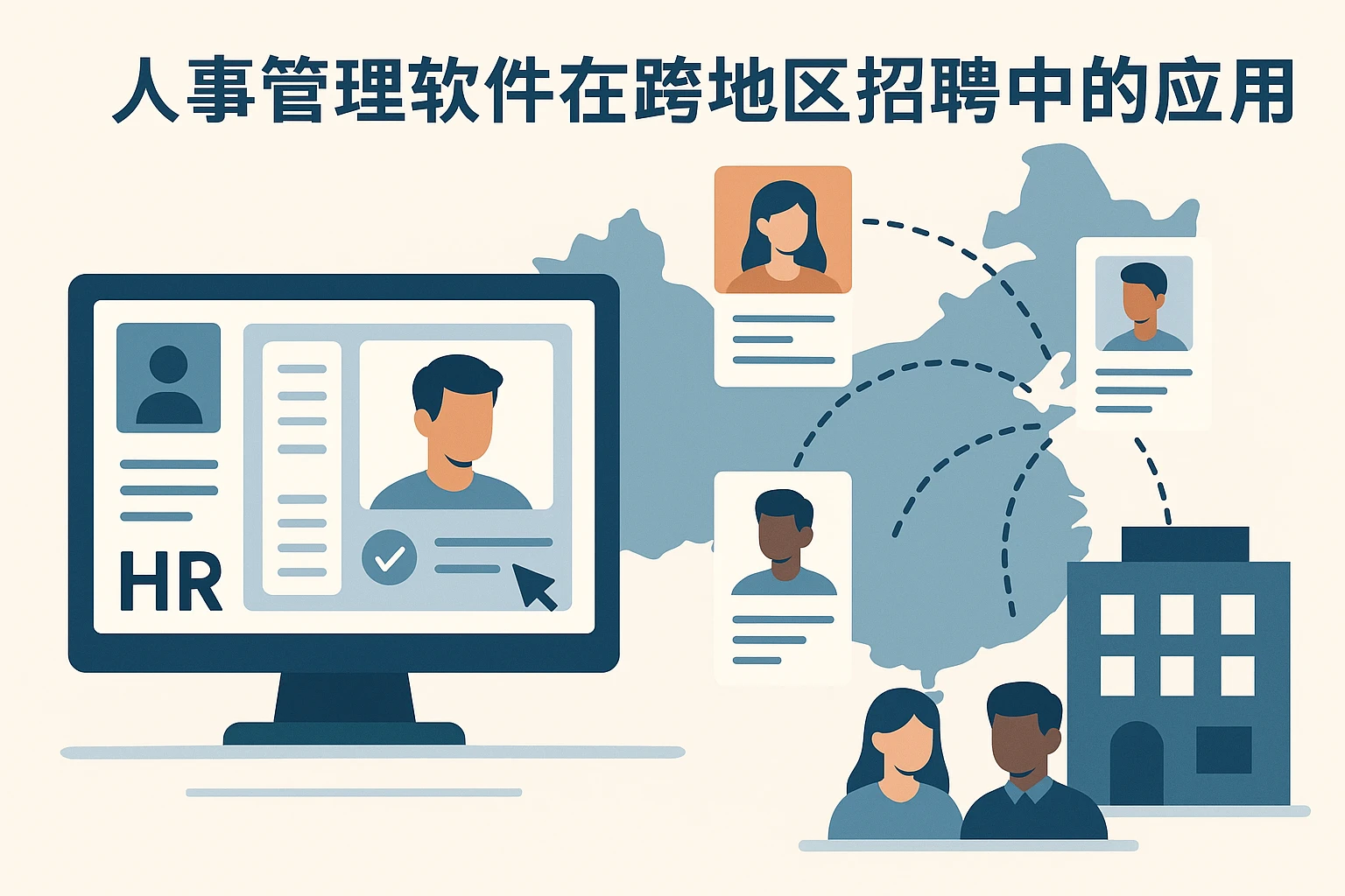 人事管理软件在跨地区招聘中的应用