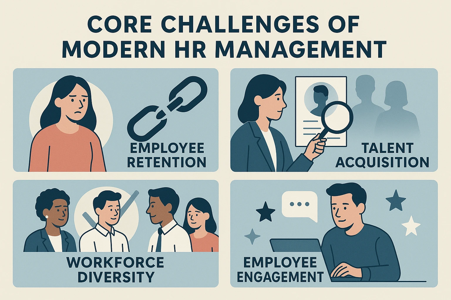 现代人力资源管理的核心挑战