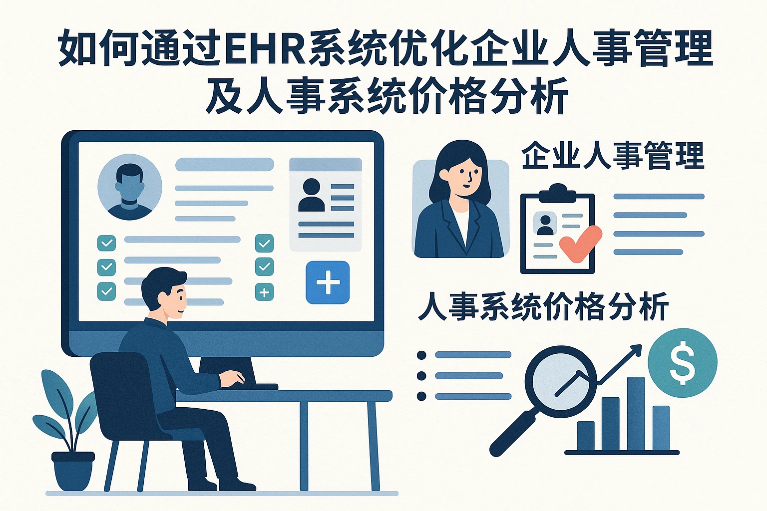 如何通过EHR系统优化企业人事管理及人事系统价格分析