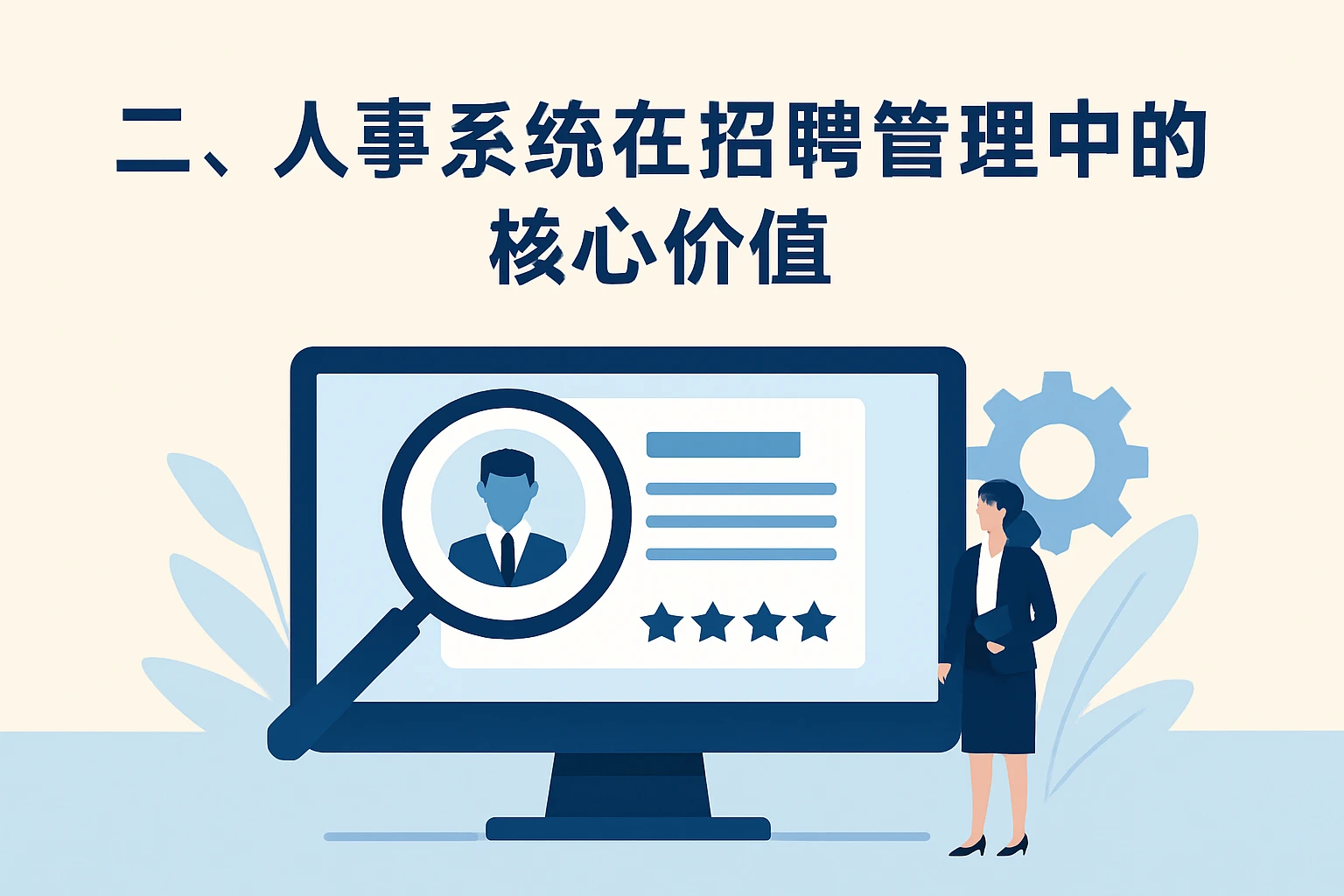 二、人事系统在招聘管理中的核心价值