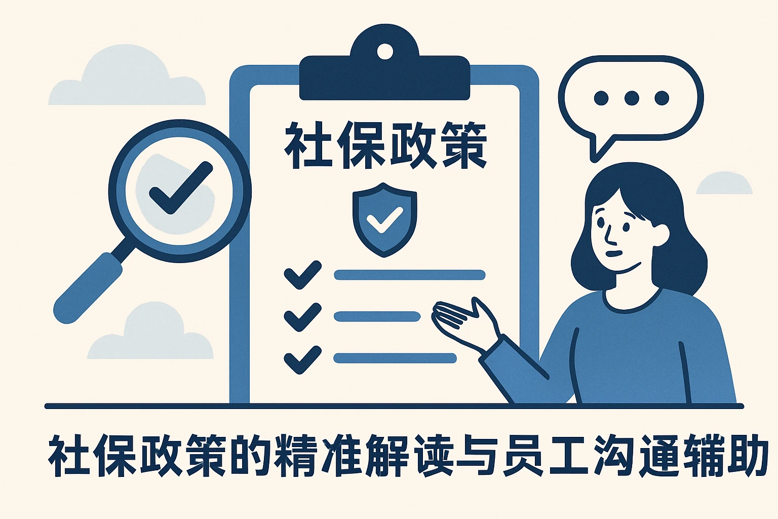2. 社保政策的精准解读与员工沟通辅助