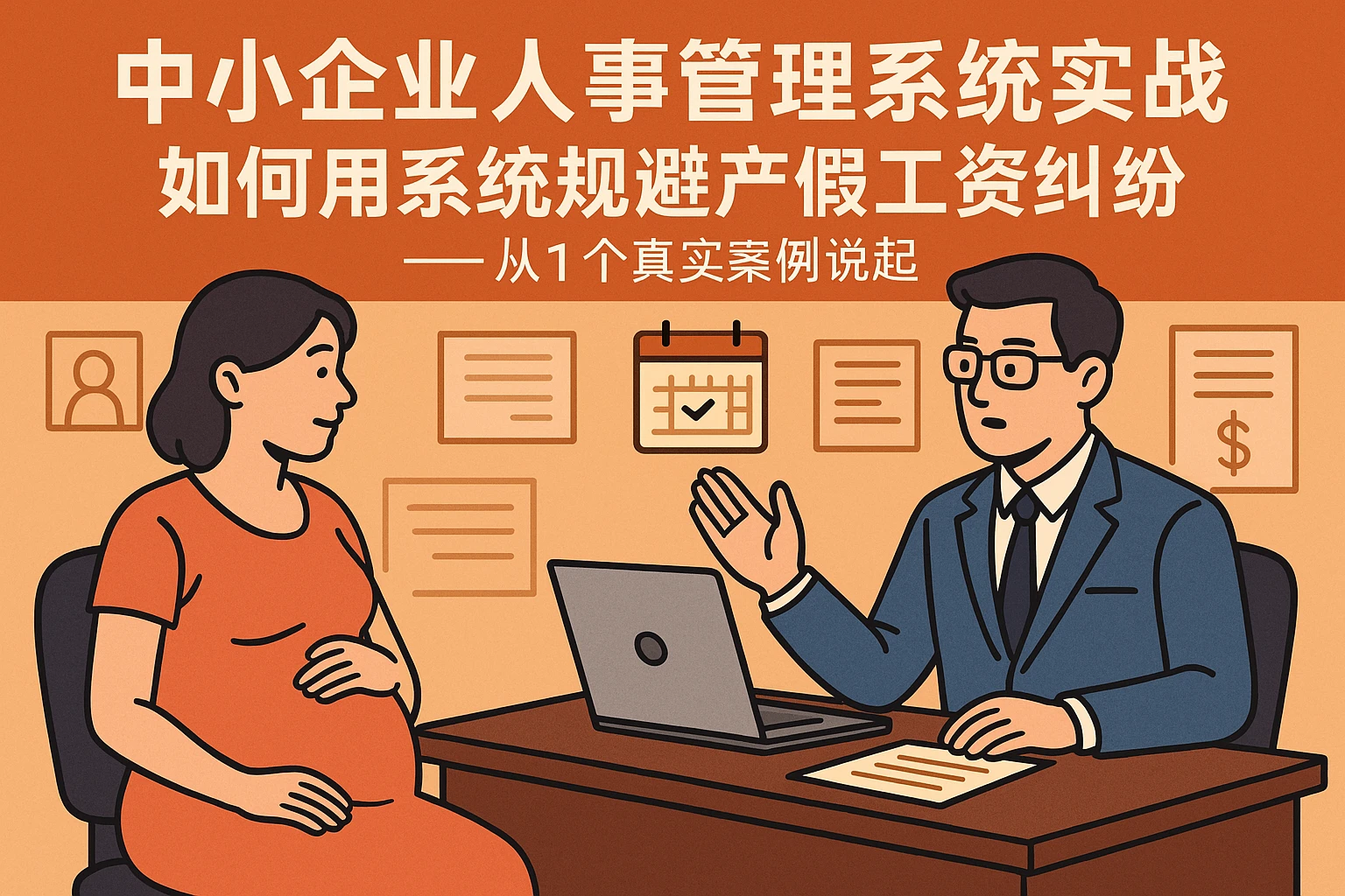 中小企业人事管理系统实战：如何用系统规避产假工资纠纷——从1个真实案例说起
