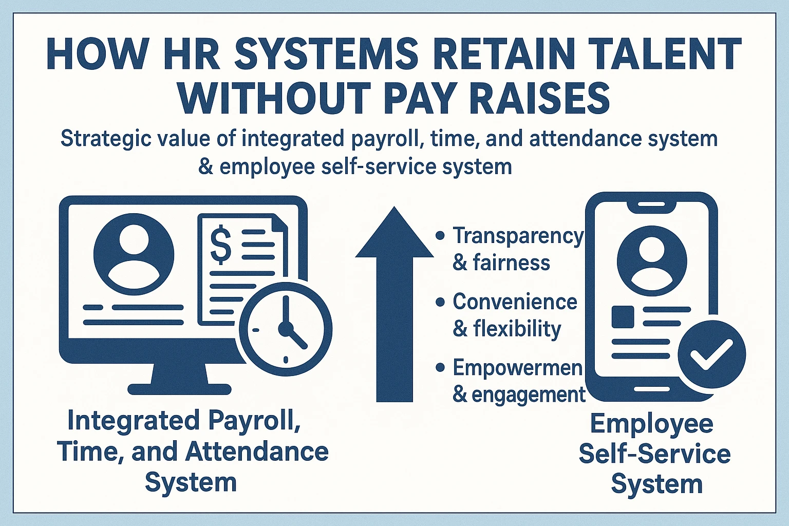 人力资源系统如何在不调薪情况下实现人才保留：人事工资考勤一体化系统与员工自助系统的战略价值