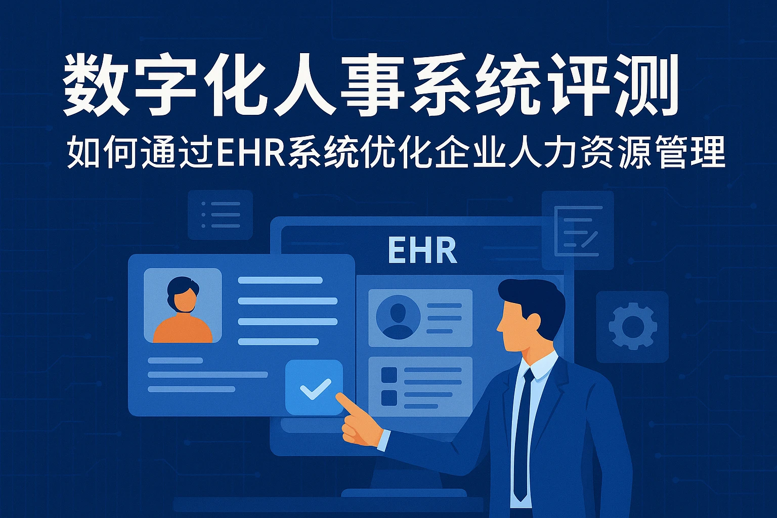 数字化人事系统评测:如何通过EHR系统优化企业人力资源管理