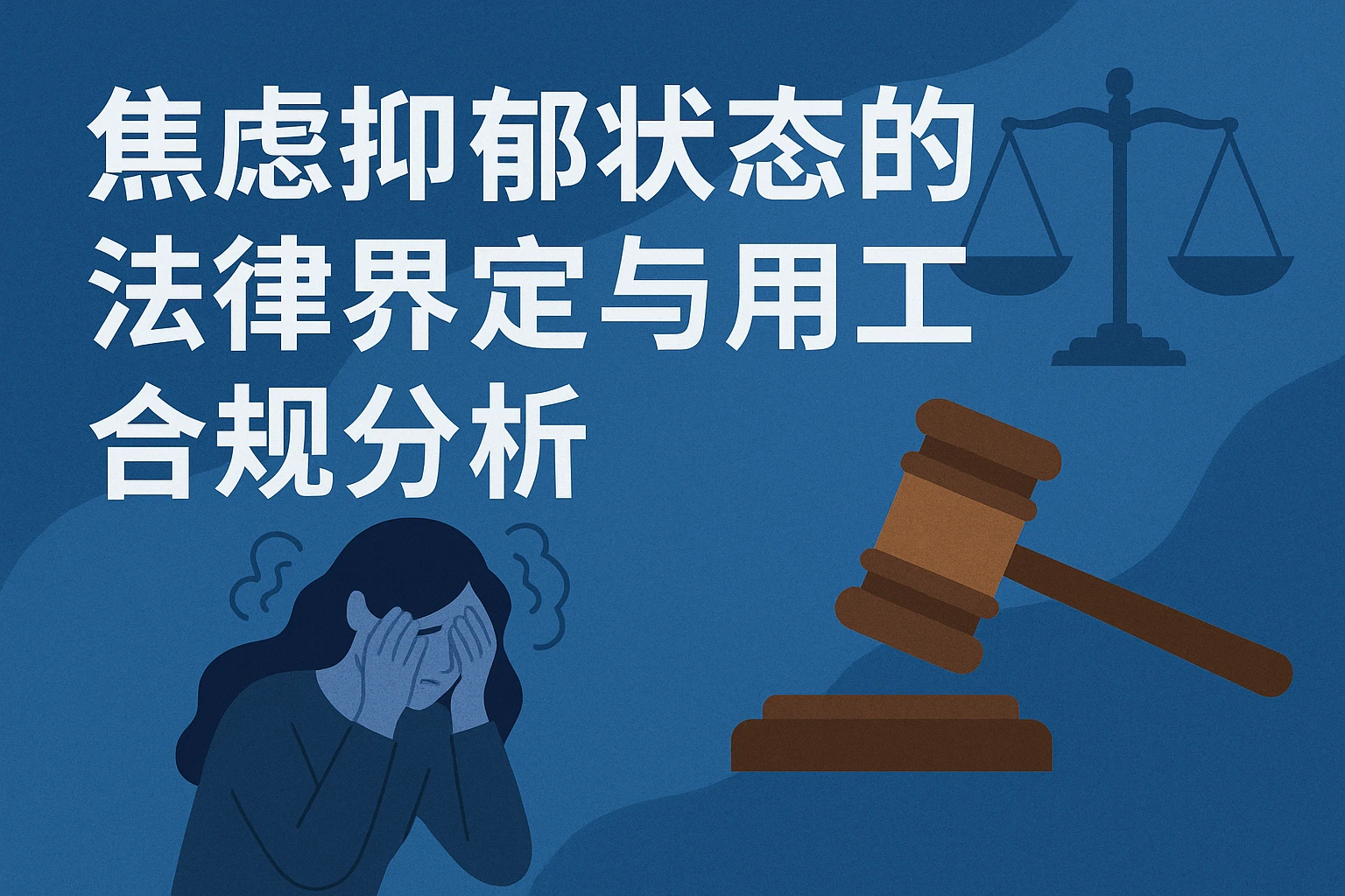 焦虑抑郁状态的法律界定与用工合规分析
