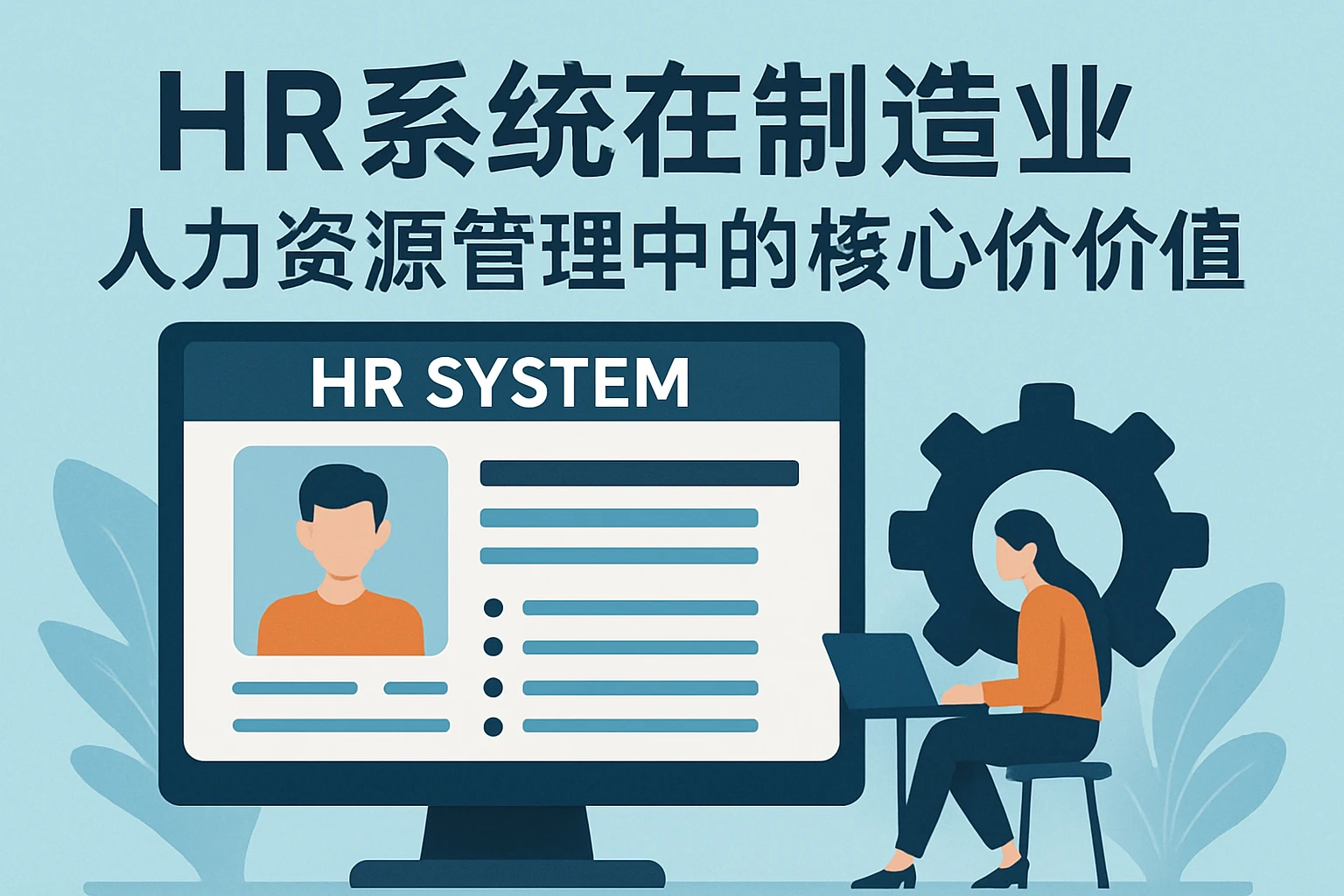 HR系统在制造业人力资源管理中的核心价值