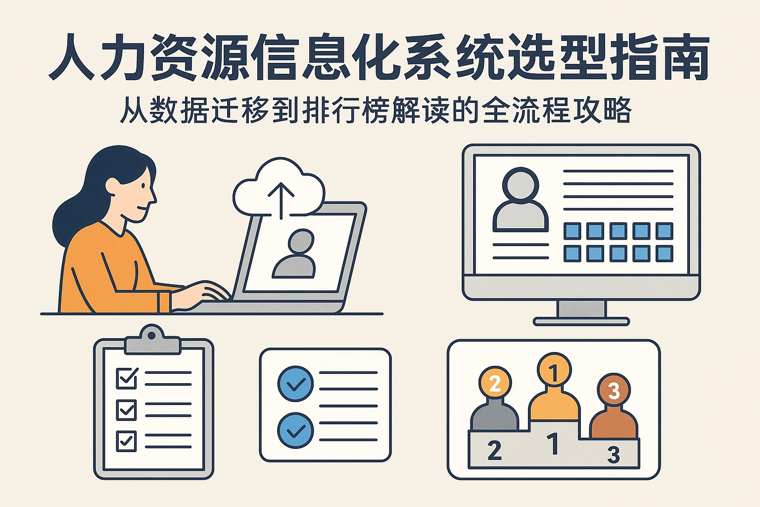 人力资源信息化系统选型指南：从数据迁移到排行榜解读的全流程攻略