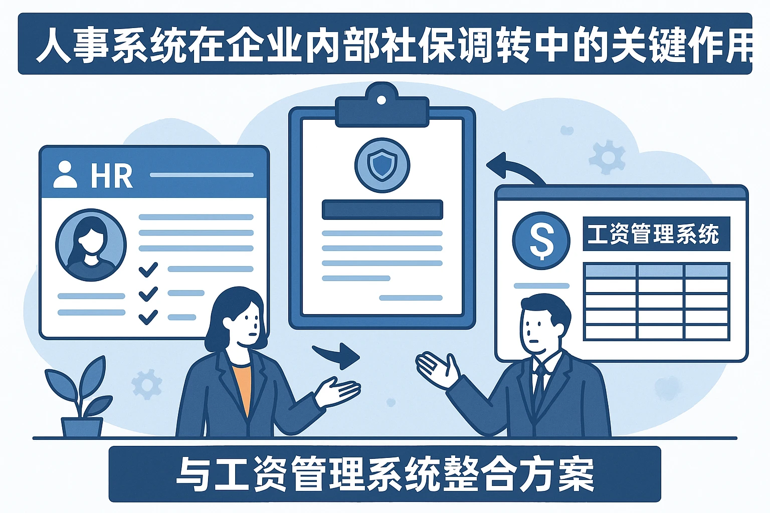 人事系统在企业内部社保调转中的关键作用与工资管理系统整合方案