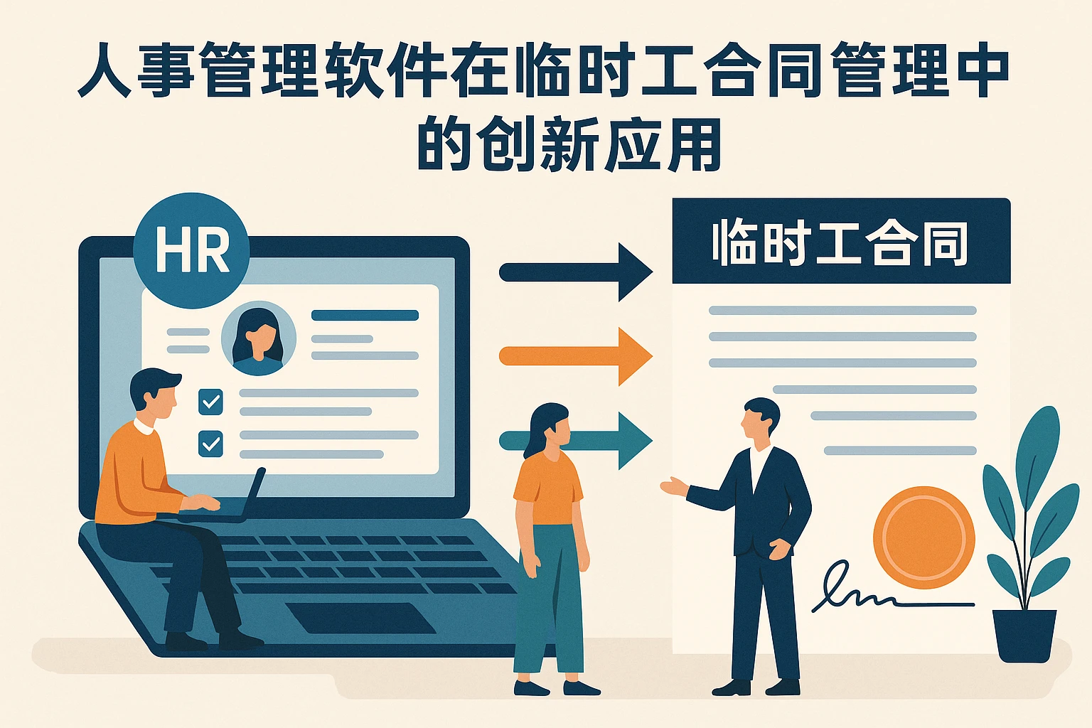 人事管理软件在临时工合同管理中的创新应用