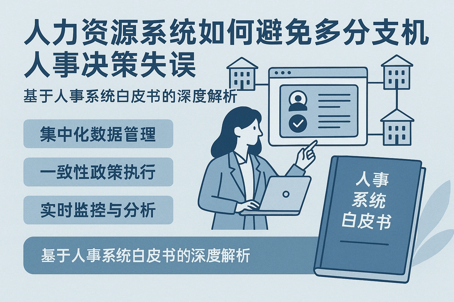 人力资源系统如何避免多分支机构人事决策失误：基于人事系统白皮书的深度解析