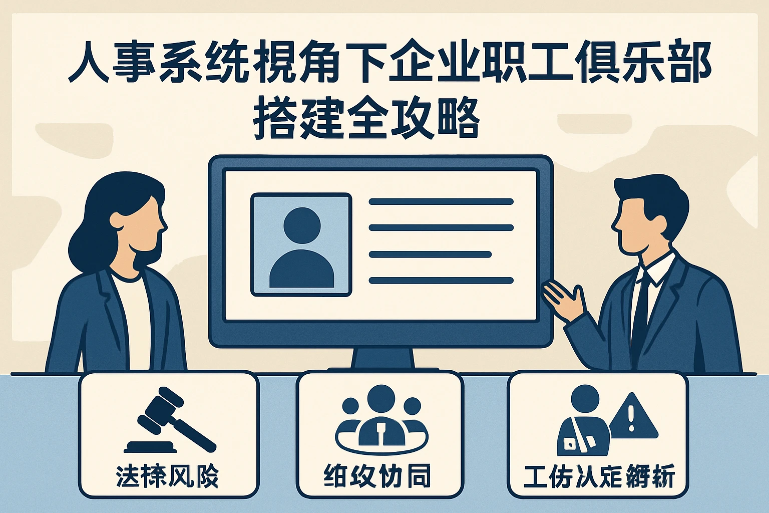 人事系统视角下企业职工俱乐部搭建全攻略：法律风险、组织协同与工伤认定解析