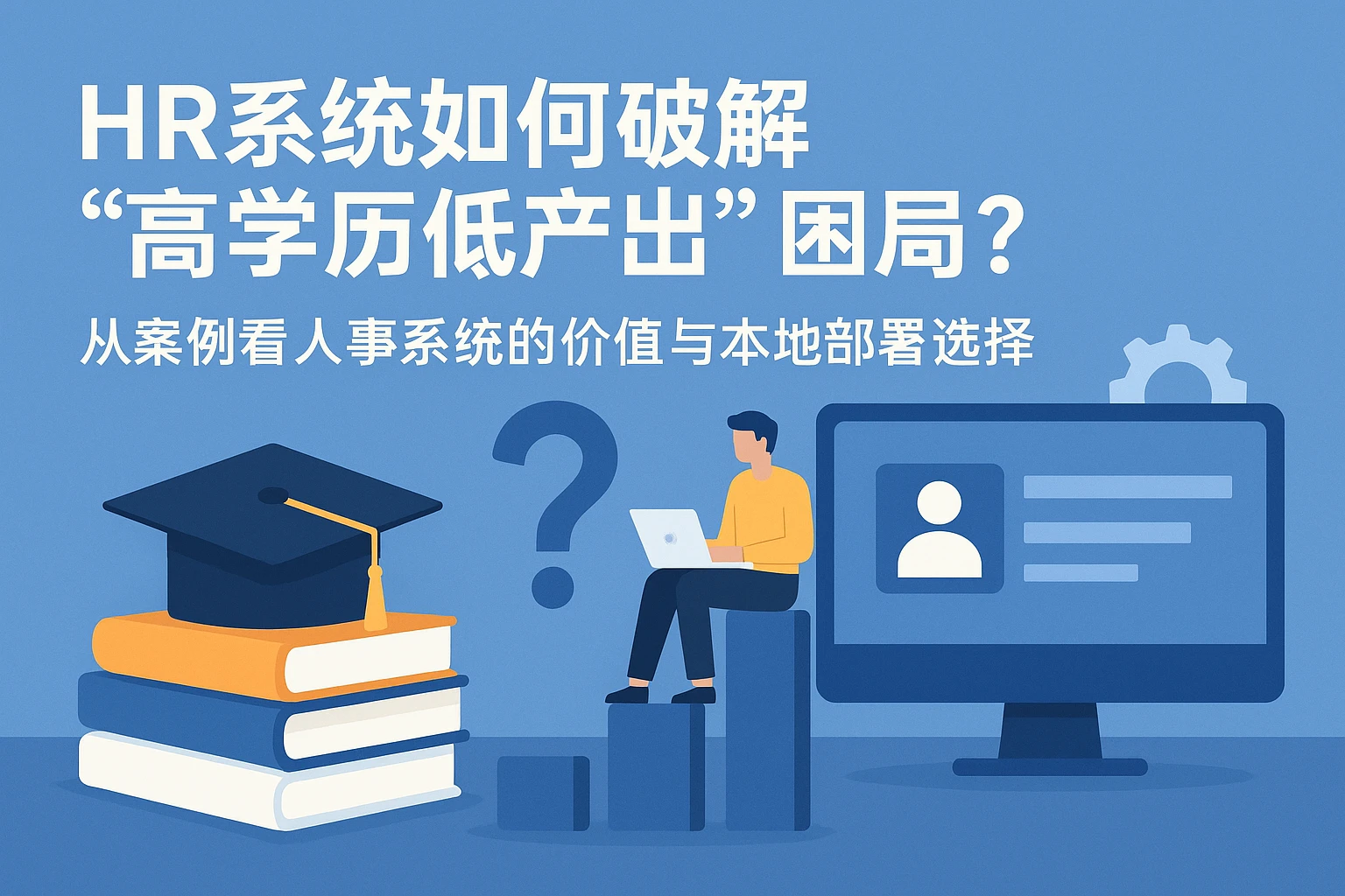 HR系统如何破解“高学历低产出”困局？从案例看人事系统的价值与本地部署选择