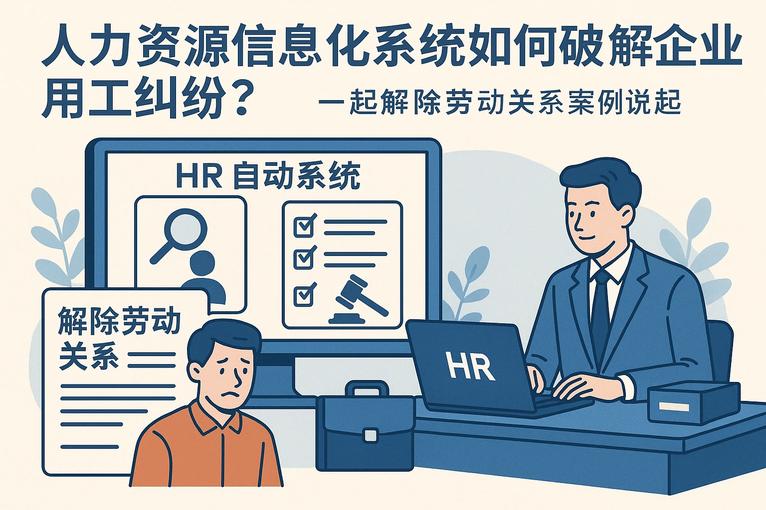 人力资源信息化系统如何破解企业用工纠纷？从一起解除劳动关系案例说起