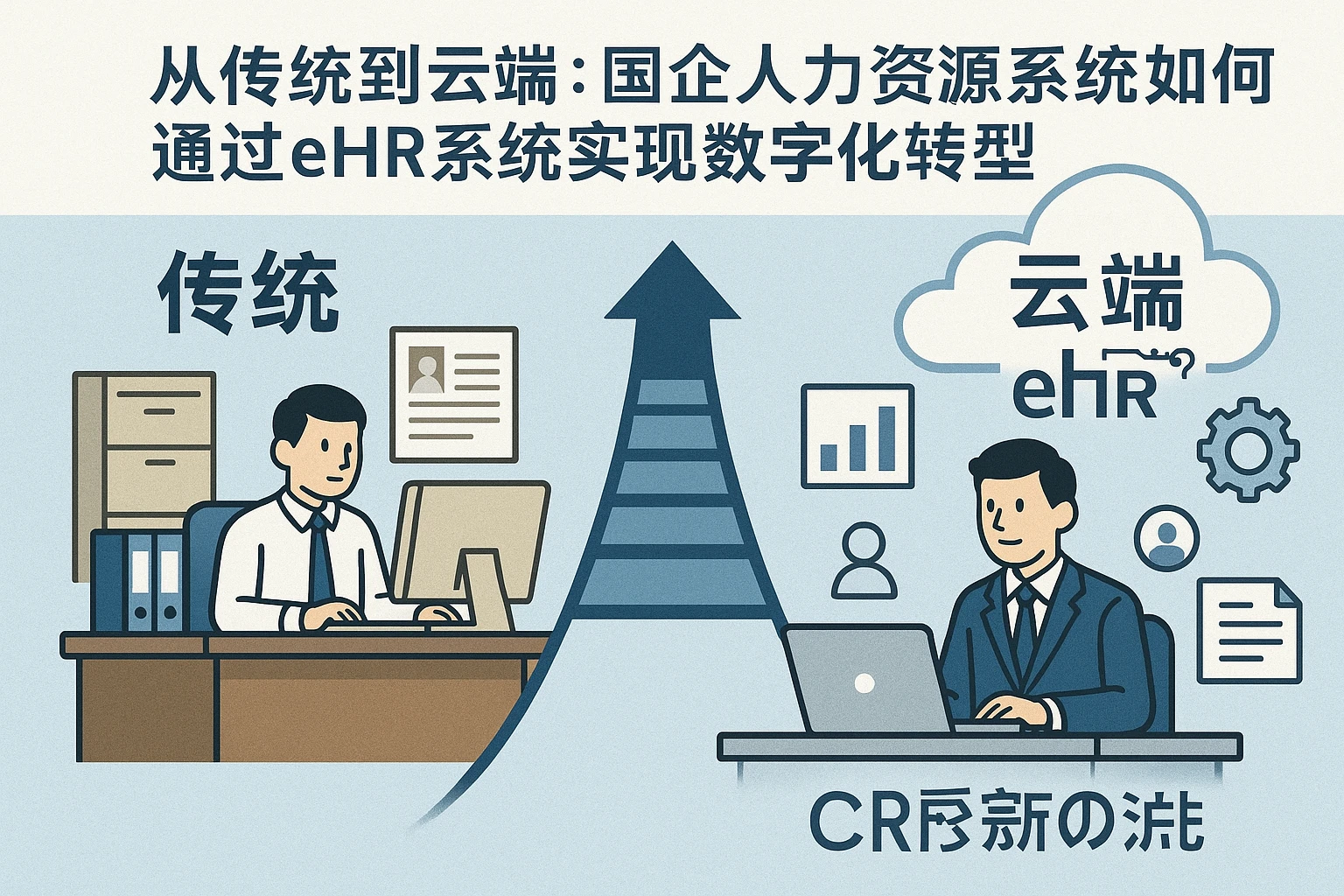 从传统到云端:国企人力资源系统如何通过ehr系统实现数字化转型