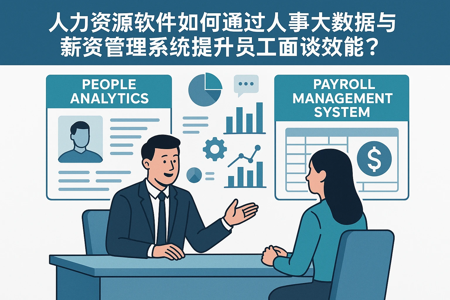 人力资源软件如何通过人事大数据与薪资管理系统提升员工面谈效能？