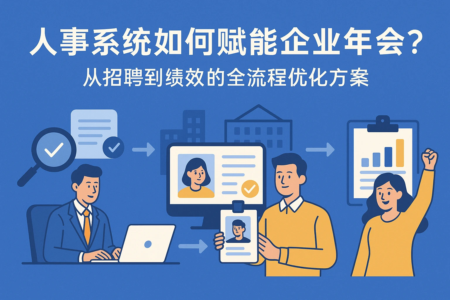人事系统如何赋能企业年会？从招聘到绩效的全流程优化方案