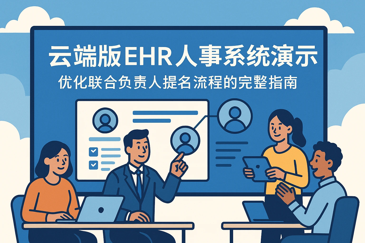 云端版EHR人事系统演示:优化联合负责人提名流程的完整指南