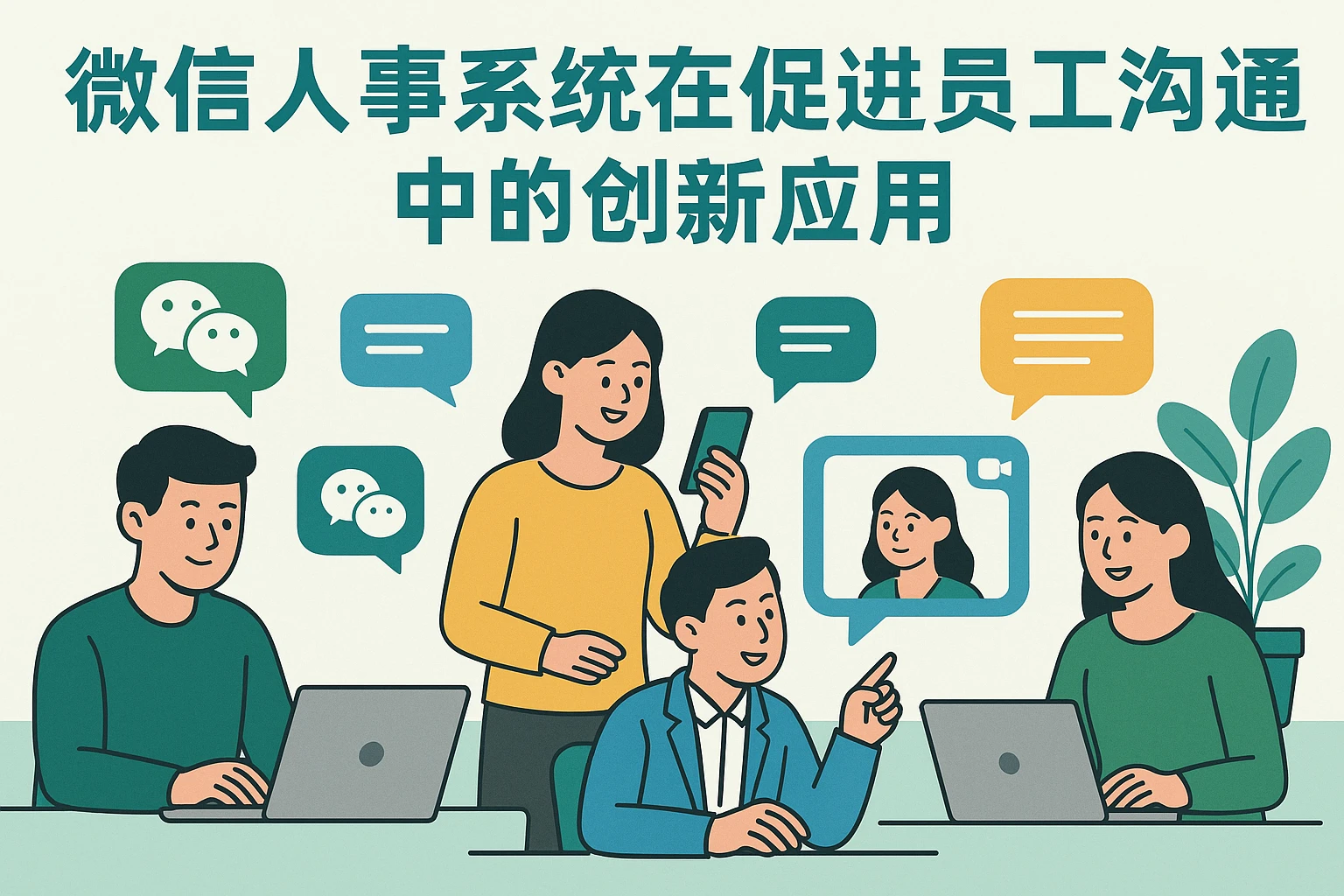 微信人事系统在促进员工沟通中的创新应用