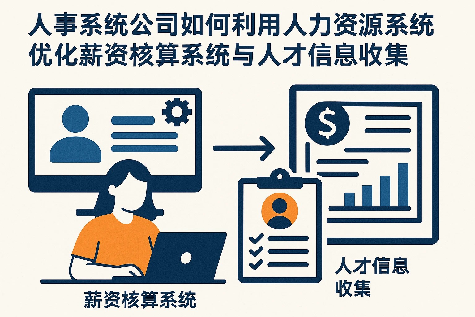 人事系统公司如何利用人力资源系统优化薪资核算系统与人才信息收集