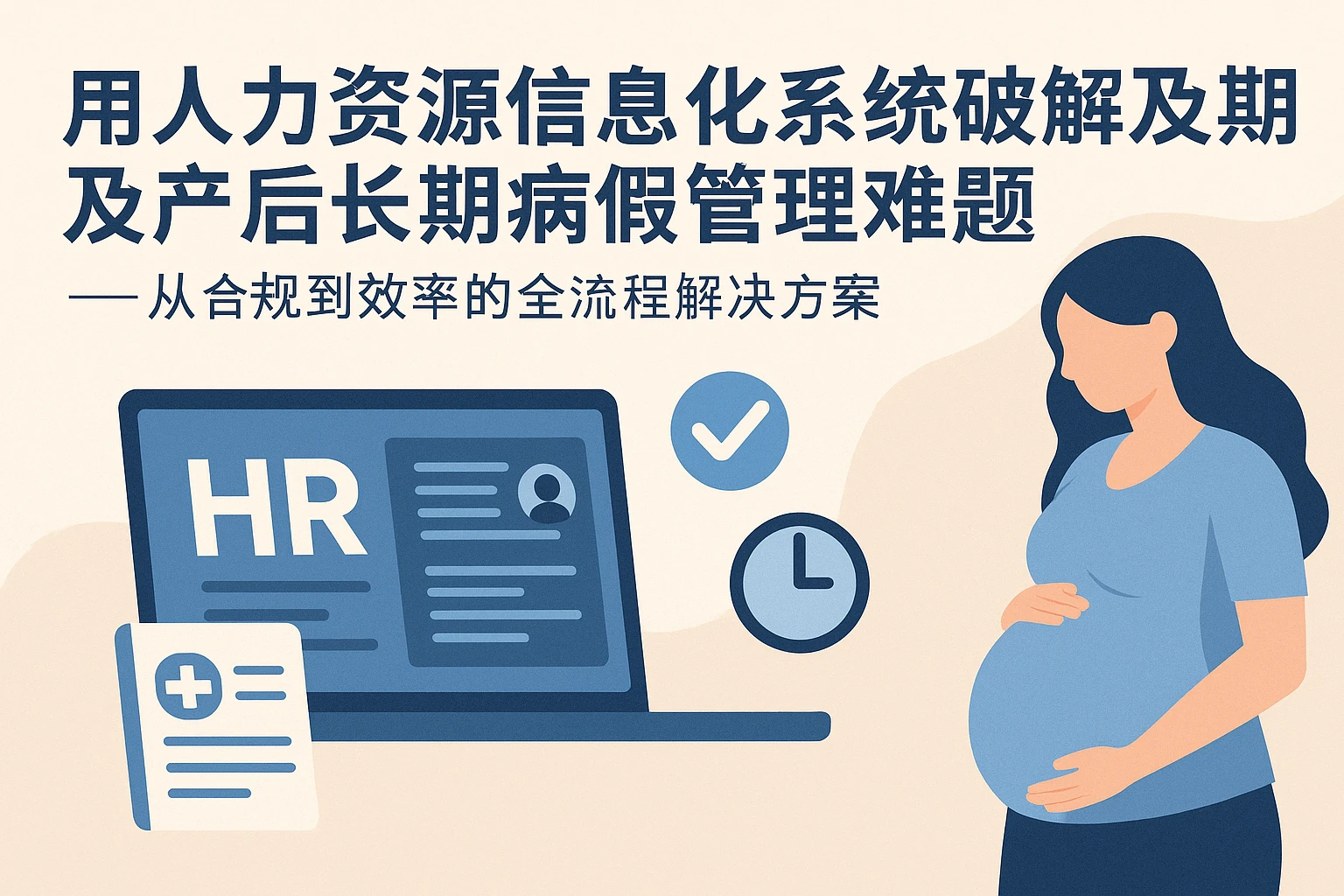 用人力资源信息化系统破解孕期及产后长期病假管理难题——从合规到效率的全流程解决方案