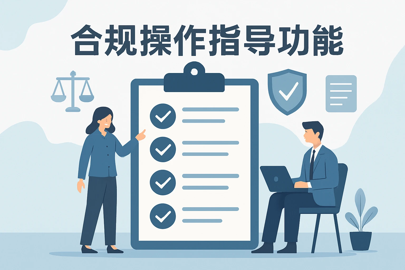 合规操作指导功能