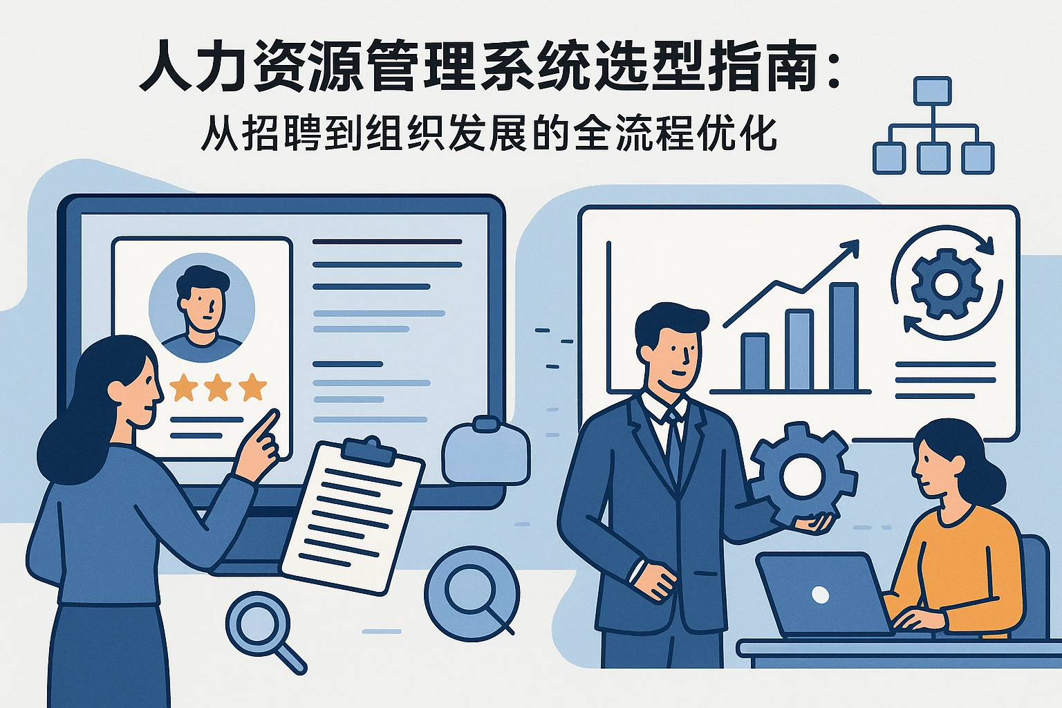 人力资源管理系统选型指南:从招聘到组织发展的全流程优化