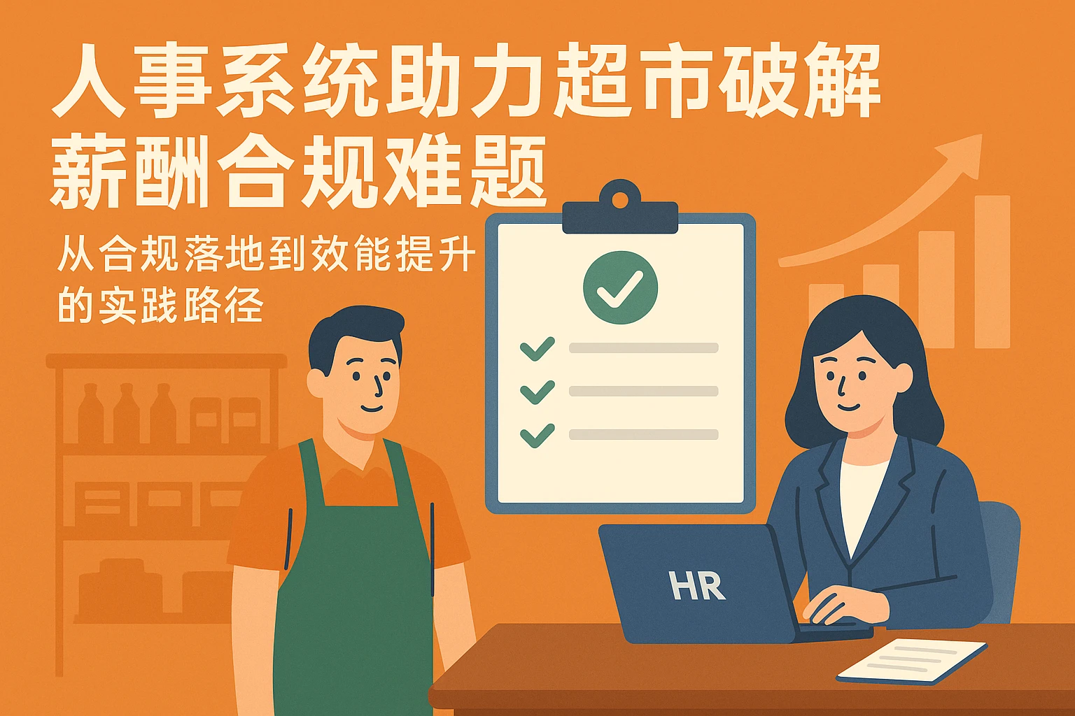 人事系统助力超市破解薪酬合规难题：从合规落地到效能提升的实践路径